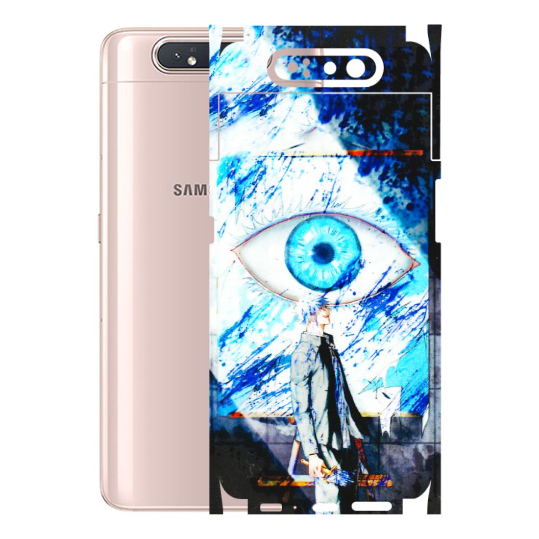 Samsung A/S Series Phone Skins (All Models) - Gojo Satoru evil eye - 3D Embossed Finish (L-239) Samsung Galaxy A80