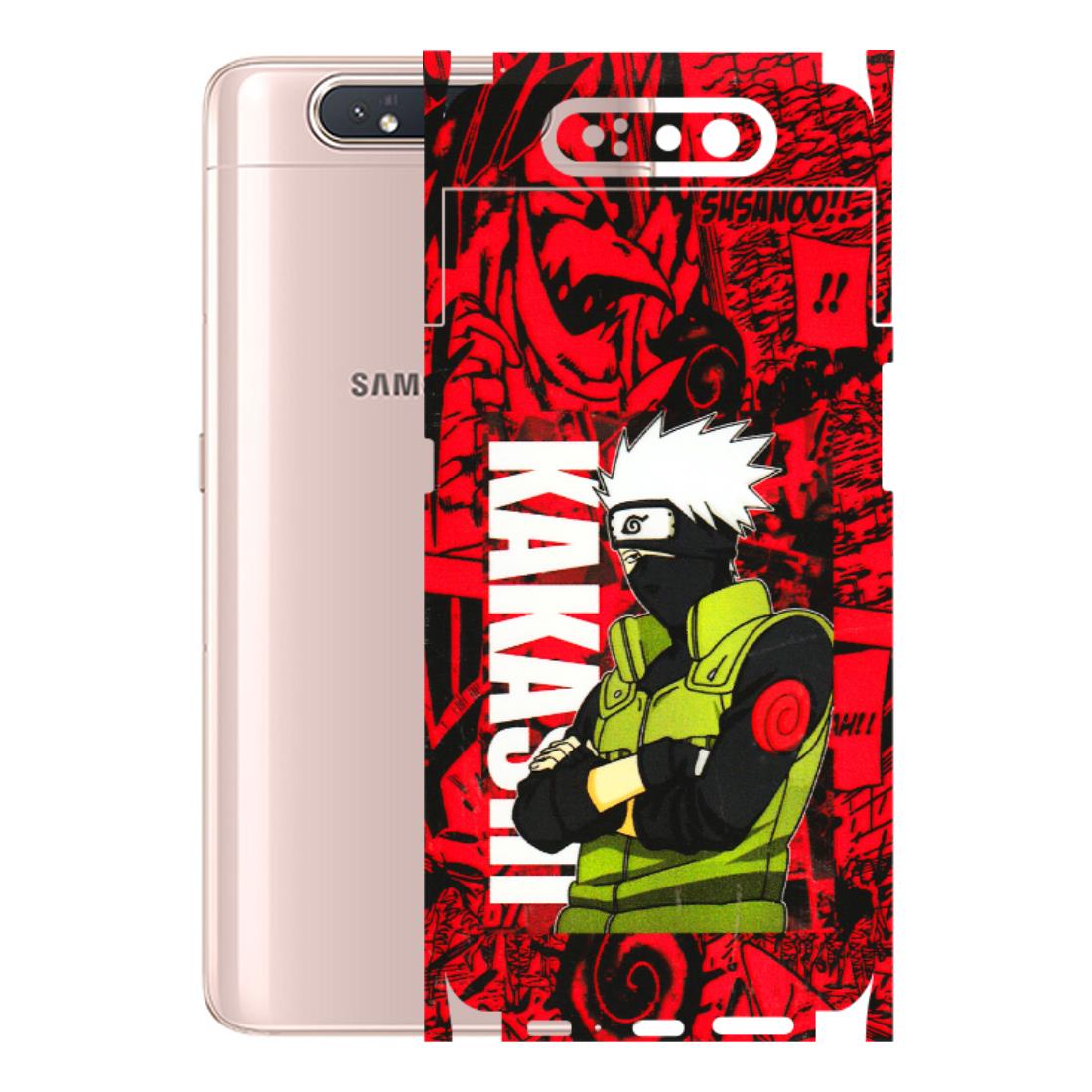 Samsung A/S Series Phone Skins (All Models) - Kakashi Red Anime - 3D Embossed Finish (L-251) Samsung Galaxy A80