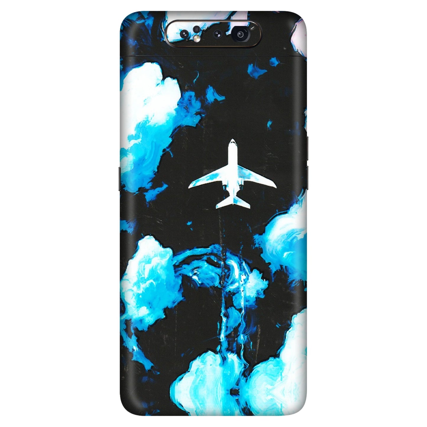 Samsung A/S Series Phone Skins (All Models) - Travel In Airline - 3D Embossed Finish (L-264) Samsung Galaxy A80