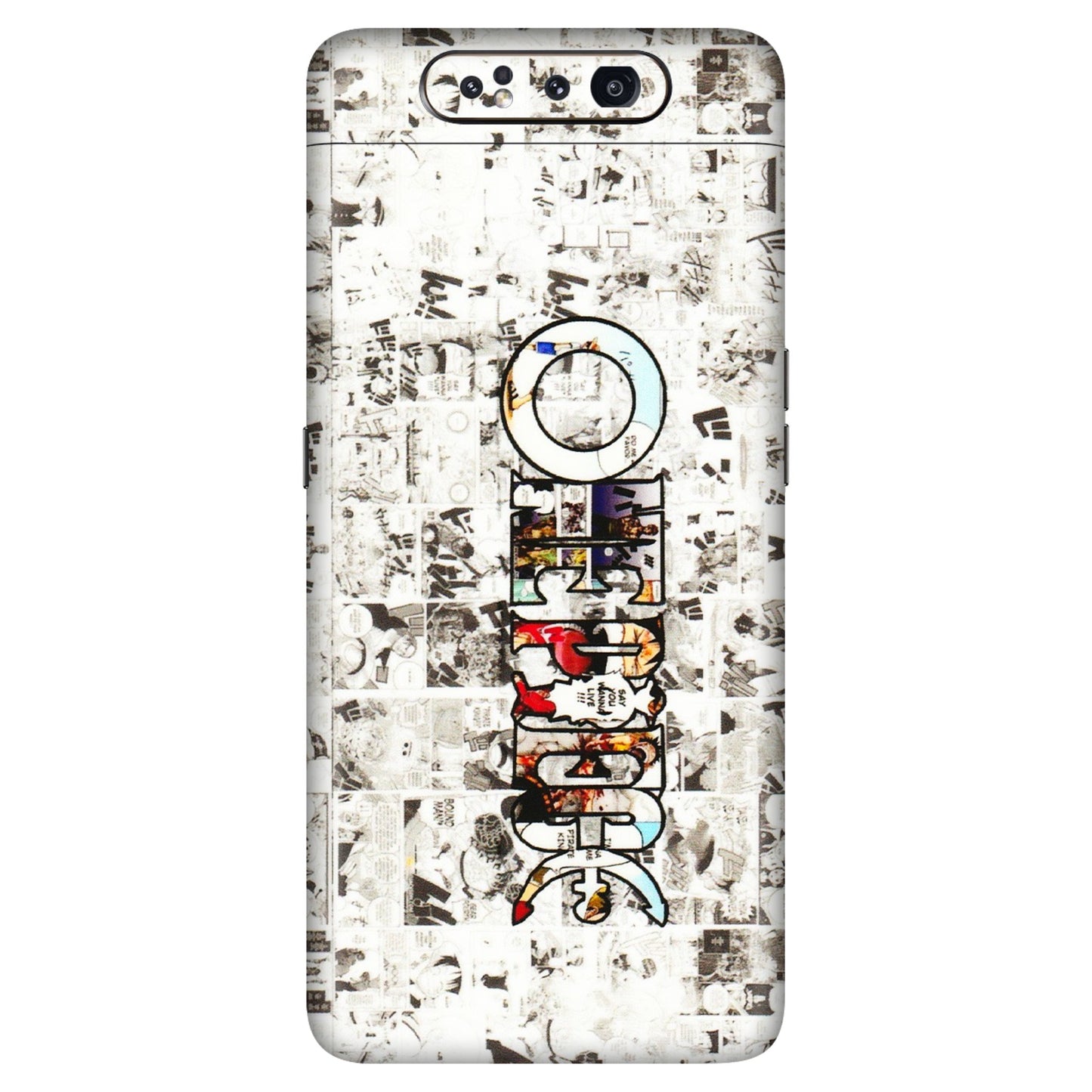 Samsung A/S Series Phone Skins (All Models) - One Piece Manga - 3D Embossed Finish (L-26) Samsung Galaxy A80