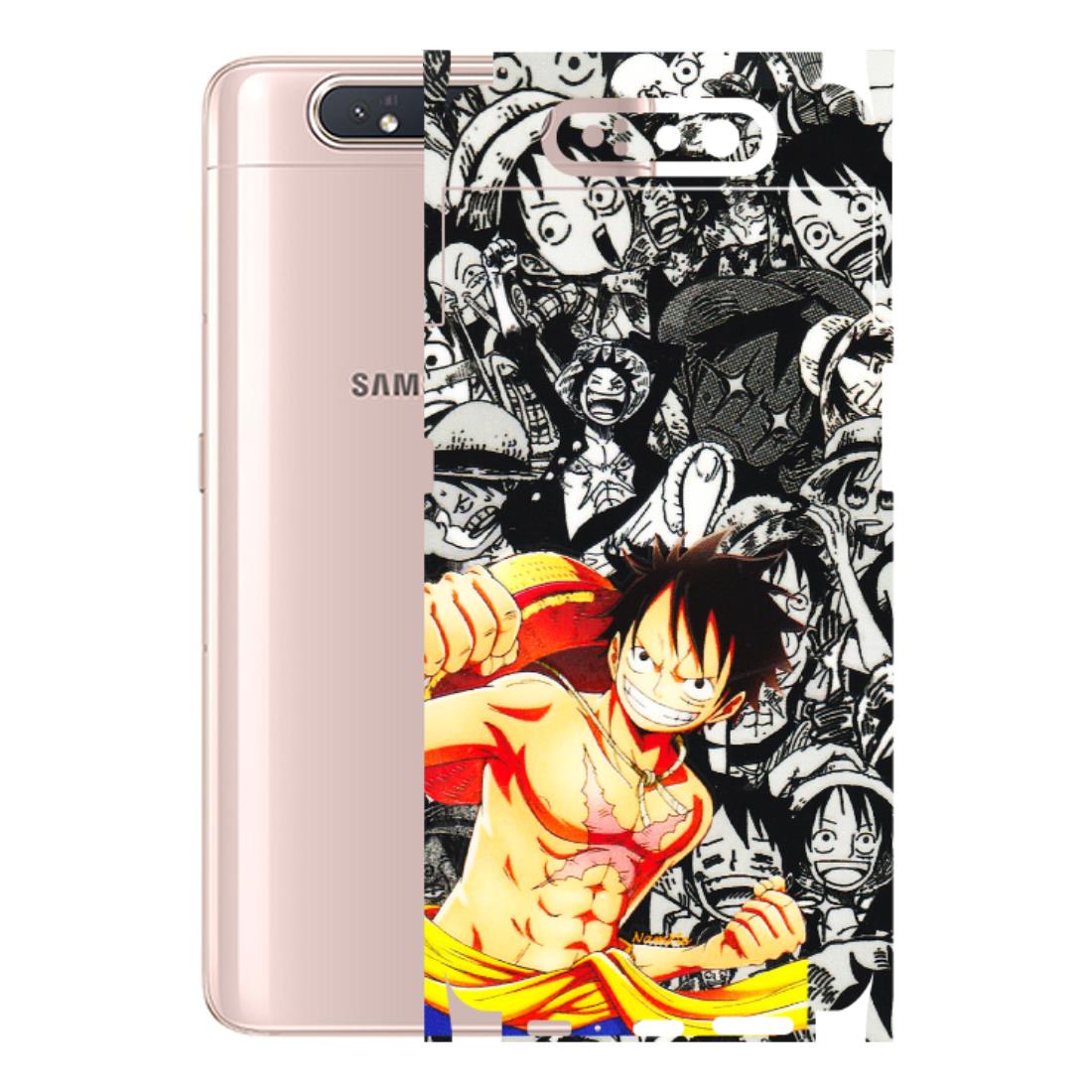 Samsung A/S Series Phone Skins (All Models) - Anime Comics Games Doodles - 3D Embossed Finish (L-27) Samsung Galaxy A80