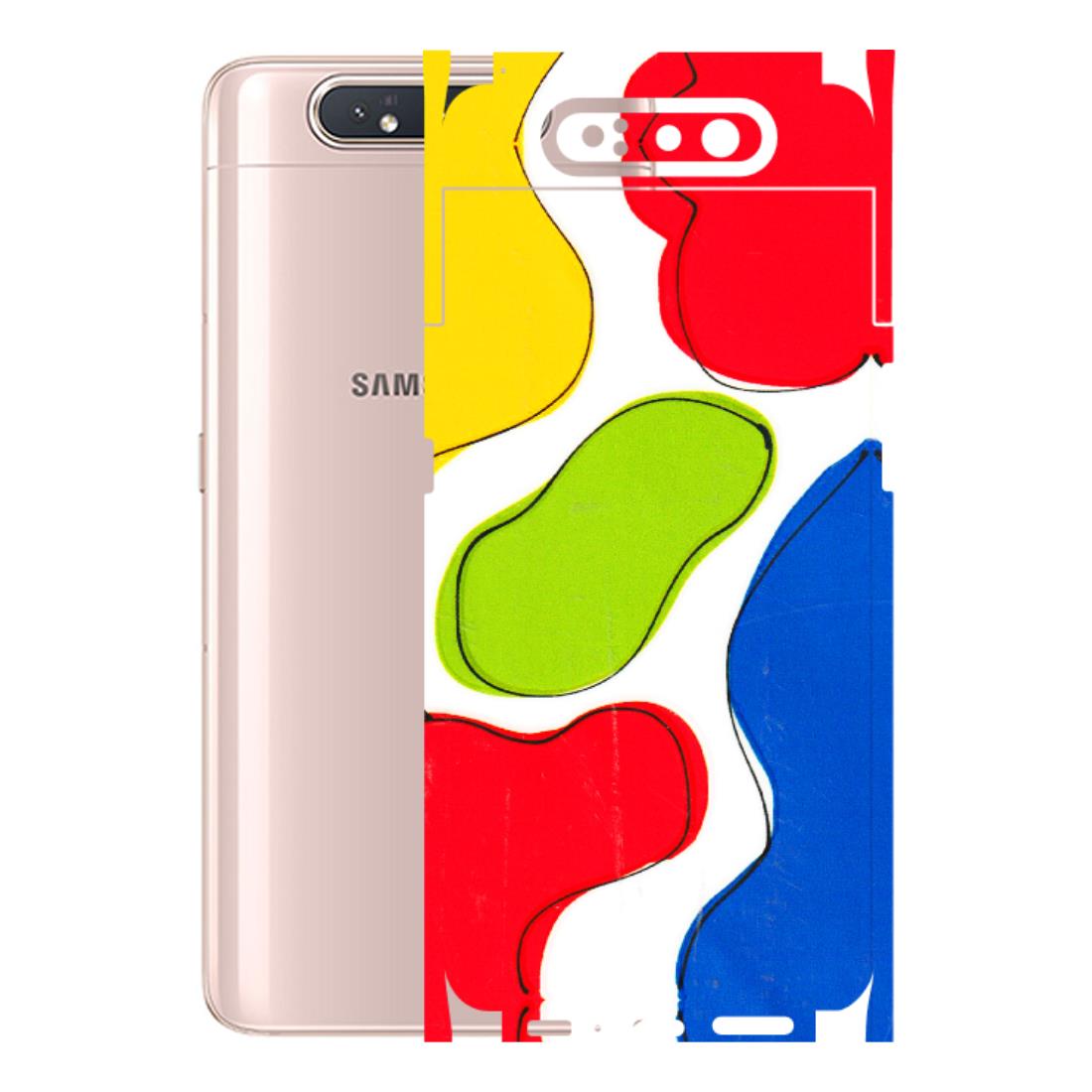 Samsung A/S Series Phone Skins (All Models) - RGB Colour Paint - 3D Embossed Finish (L-284) Samsung Galaxy A80
