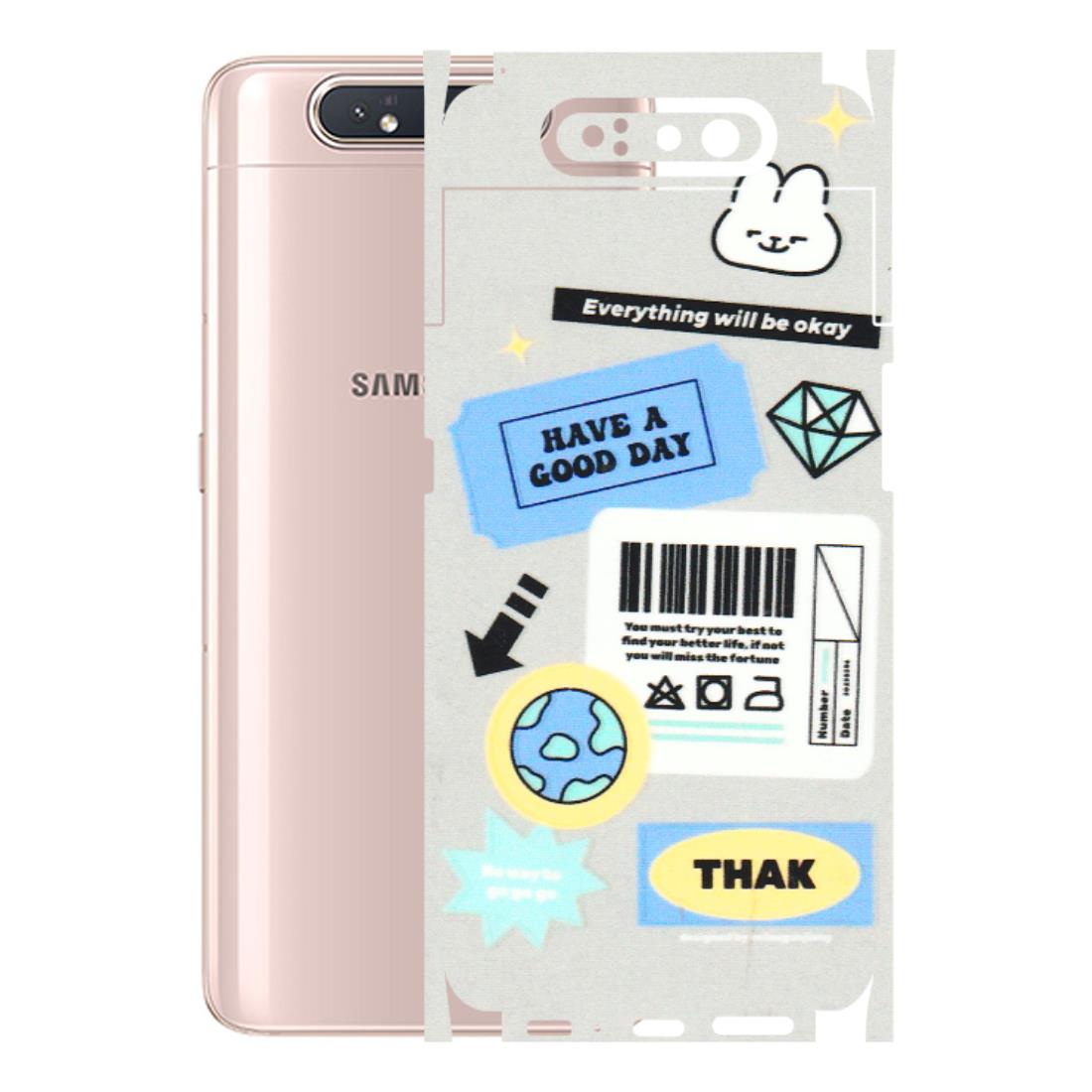 Samsung A/S Series Phone Skins (All Models) - Will Be Okay Design - 3D Embossed Finish (L-316) Samsung Galaxy A80