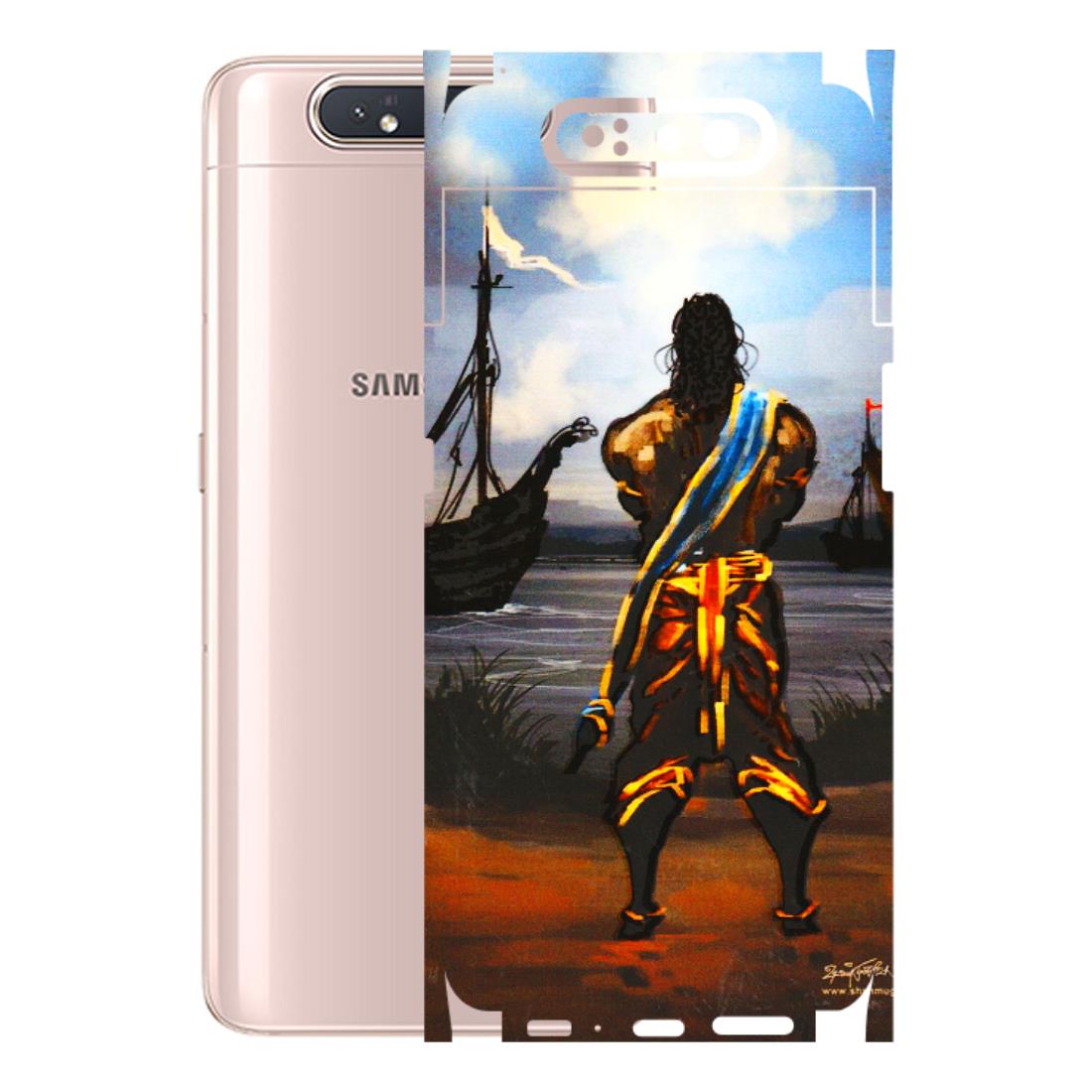 Samsung A/S Series Phone Skins (All Models) - Heavenly God Figure - 3D Embossed Finish (L-34) Samsung Galaxy A80