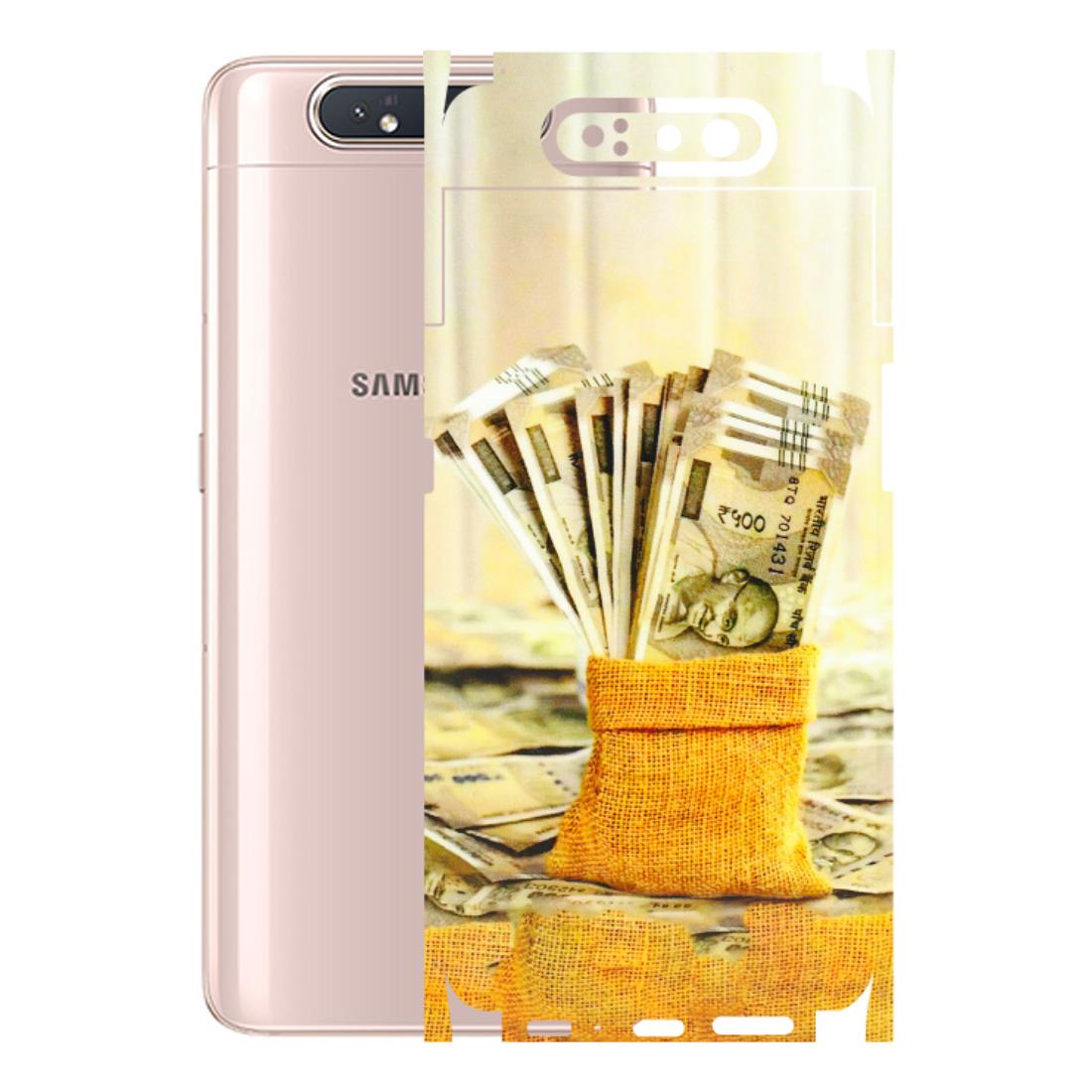Samsung A/S Series Phone Skins (All Models) - Show Me The Money - 3D Embossed Finish (L-52) Samsung Galaxy A80