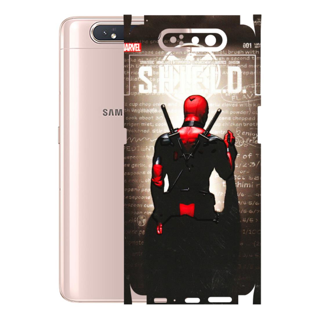 Samsung A/S Series Phone Skins (All Models) - Deadpool - 3D Embossed Finish (L-56) Samsung Galaxy A80