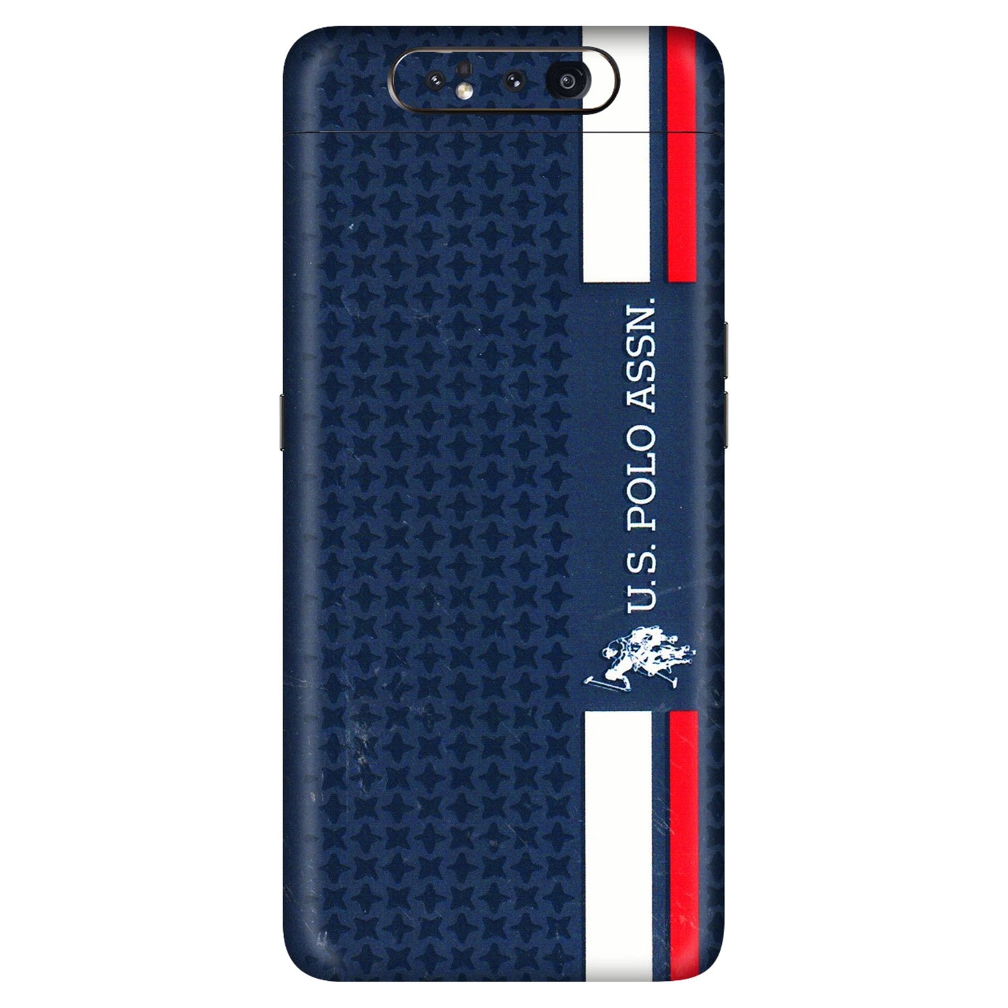 Samsung A/S Series Phone Skins (All Models) - US POLO Designer Brand - 3D Embossed Finish (L-65) Samsung Galaxy A80