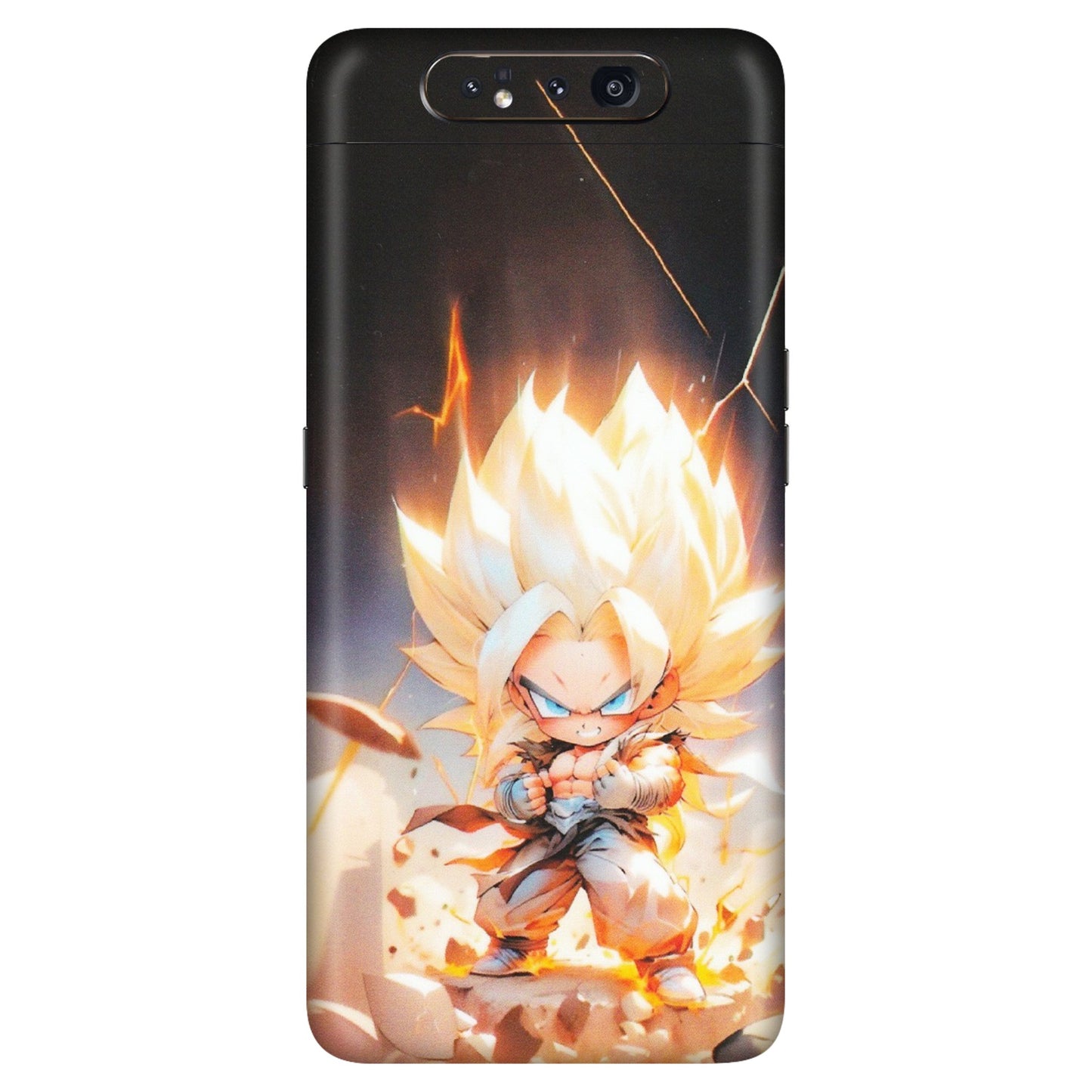 Samsung A/S Series Phone Skins (All Models) - Goku Dragon Cute Anime - Matte Finish (M-131) Samsung Galaxy A80