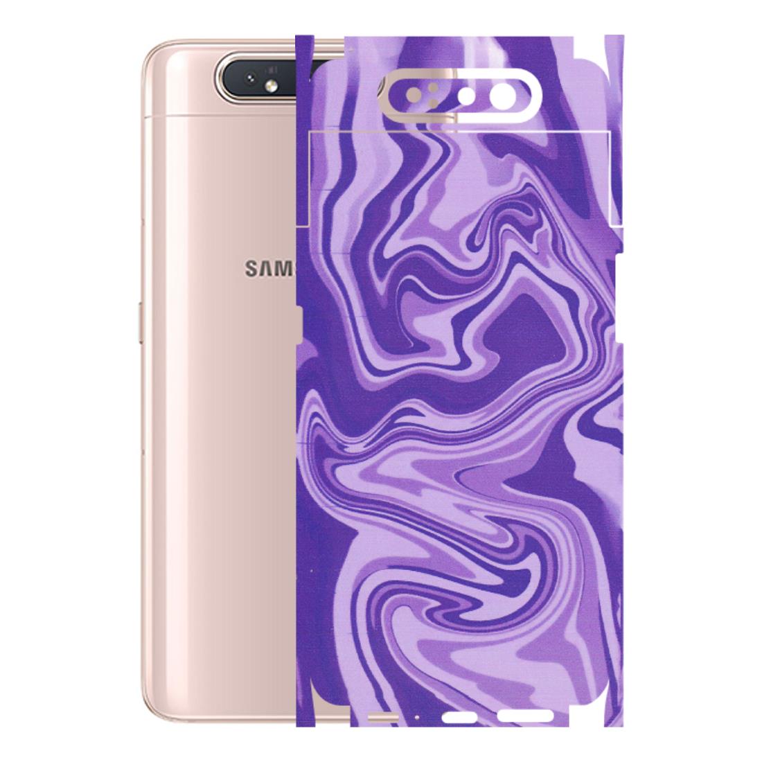 Samsung A/S Series Phone Skins (All Models) - Hazy Purple Nights - Matte Finish (M-14) Samsung Galaxy A80