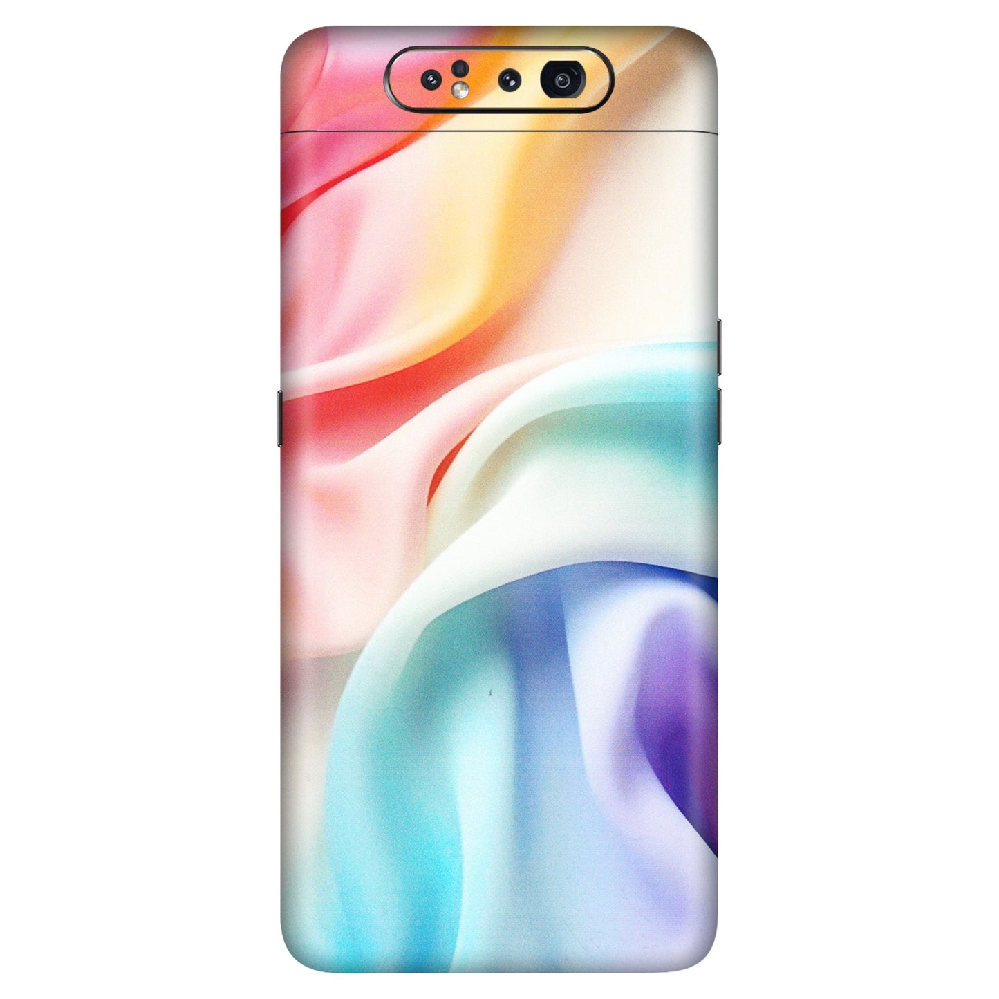 Samsung A/S Series Phone Skins (All Models) - Colourful Silk Cloth - Matte Finish (M-165) Samsung Galaxy A80