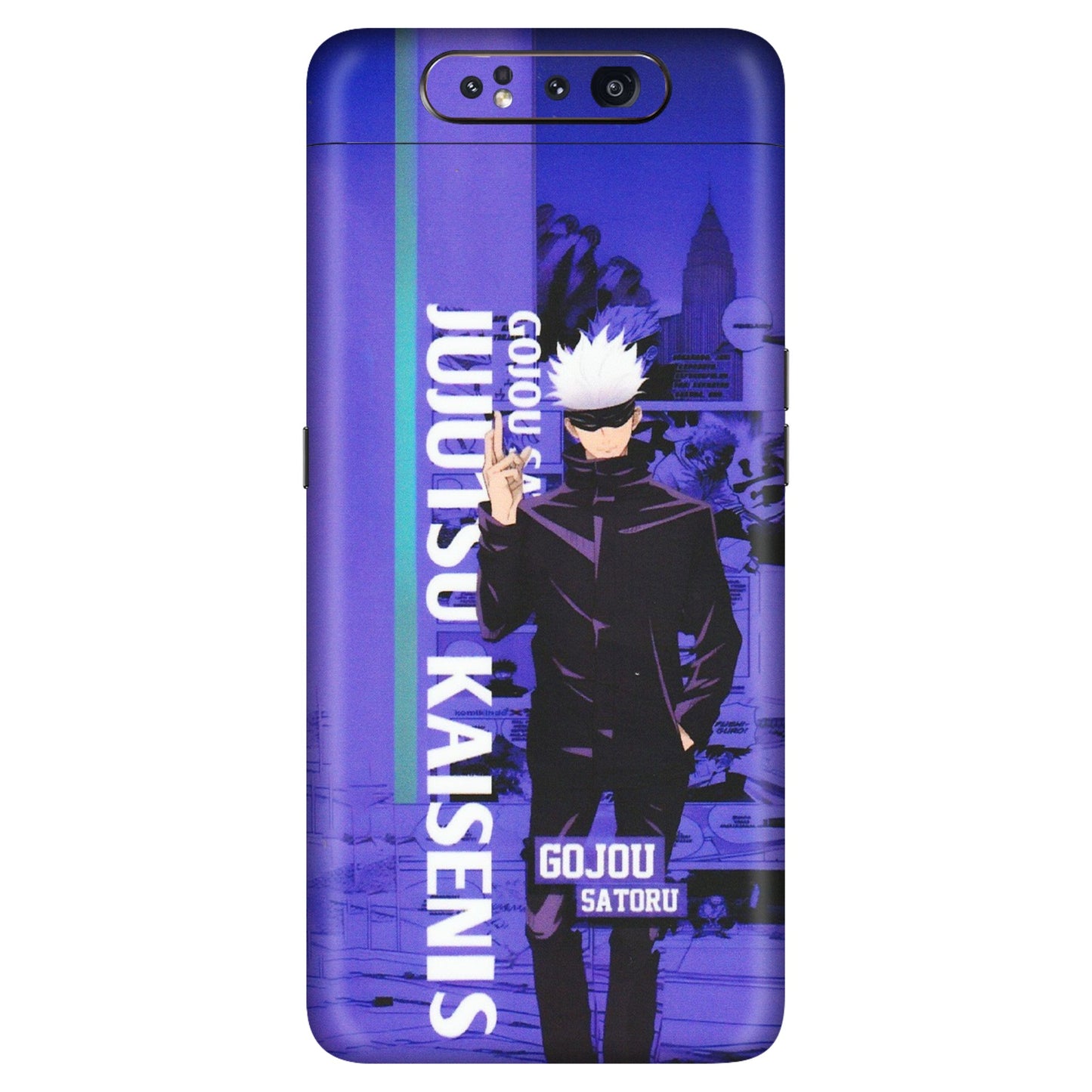 Samsung A/S Series Phone Skins (All Models) - Jujutsu Kaisen Gojo - Matte Finish (M-05) Samsung Galaxy A80