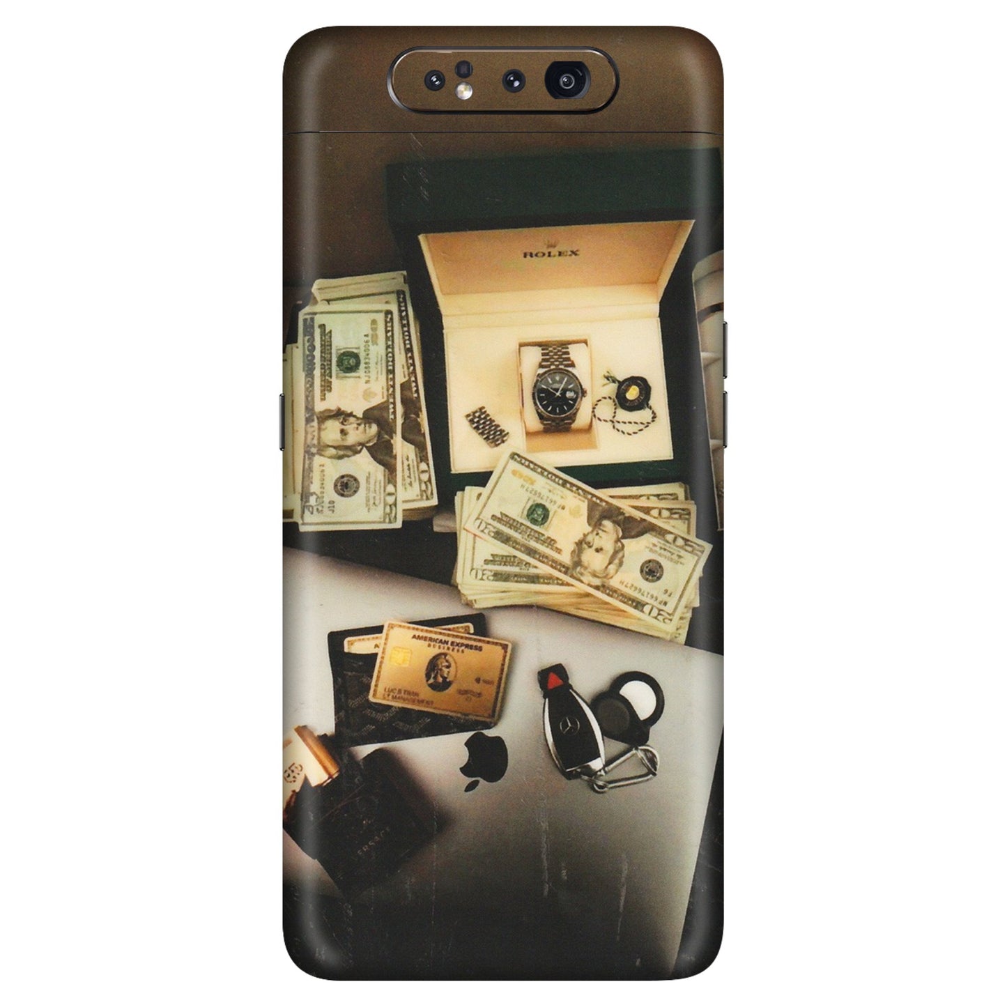 Samsung A/S Series Phone Skins (All Models) - Luxury Lifestyle - Transparent Finish (T-11) Samsung Galaxy A80
