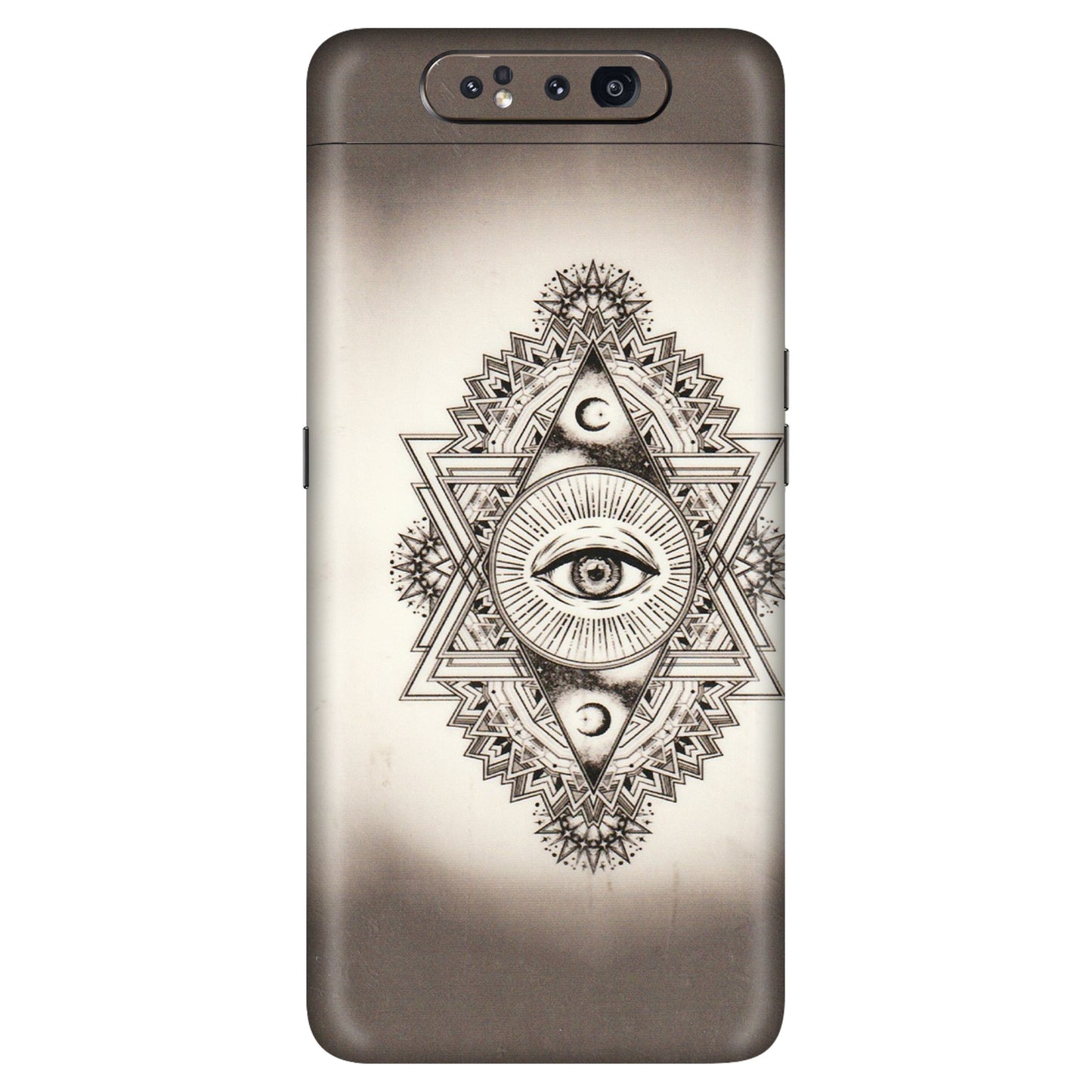Samsung A/S Series Phone Skins (All Models) - Illuminati Great Eye - Transparent Finish (T-14) Samsung Galaxy A80