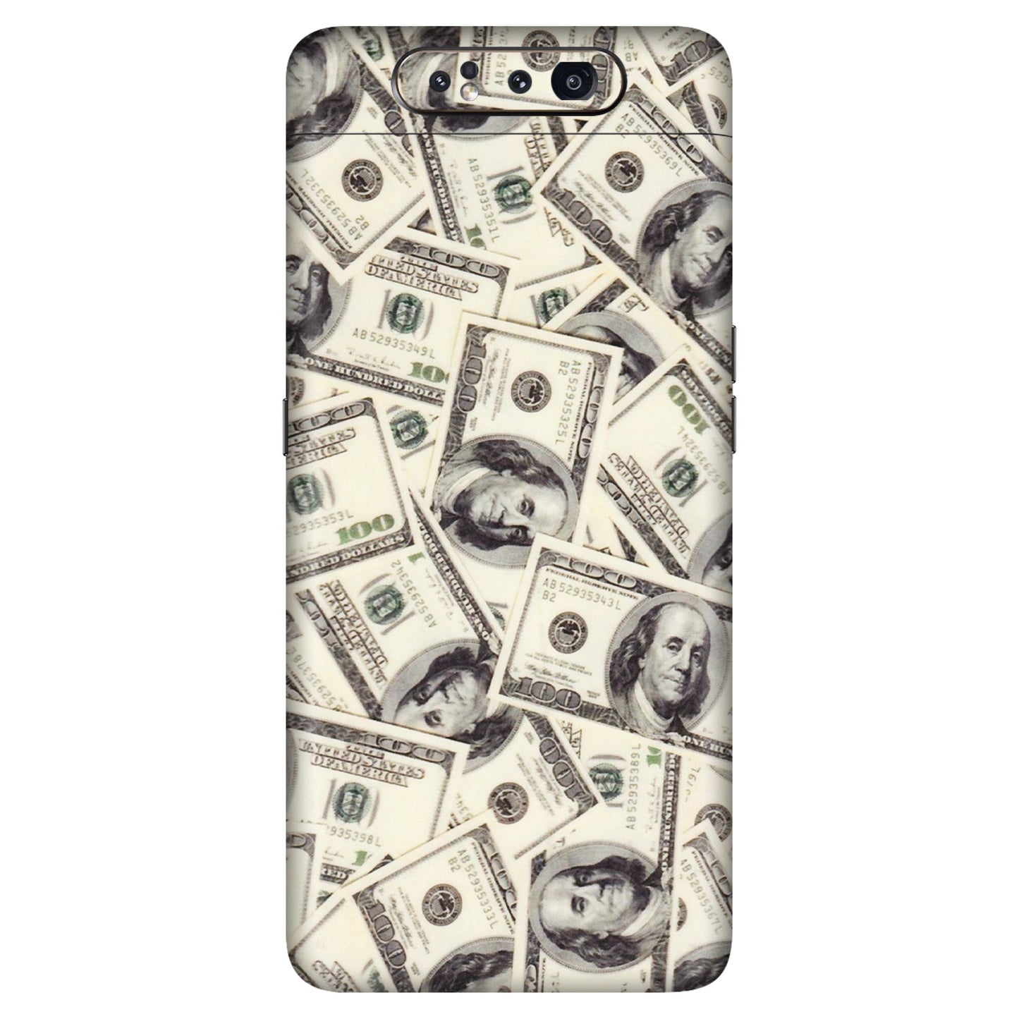 Samsung A/S Series Phone Skins (All Models) - Dollar Lover - Transparent Finish (T-17) Samsung Galaxy A80