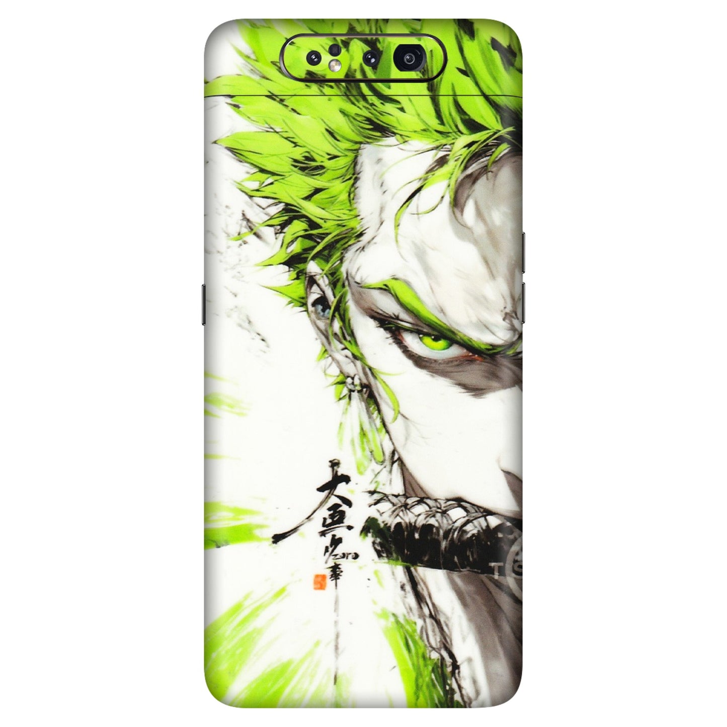 Samsung A/S Series Phone Skins (All Models) - Roro Taku Anime - Transparent Finish (T-18) Samsung Galaxy A80