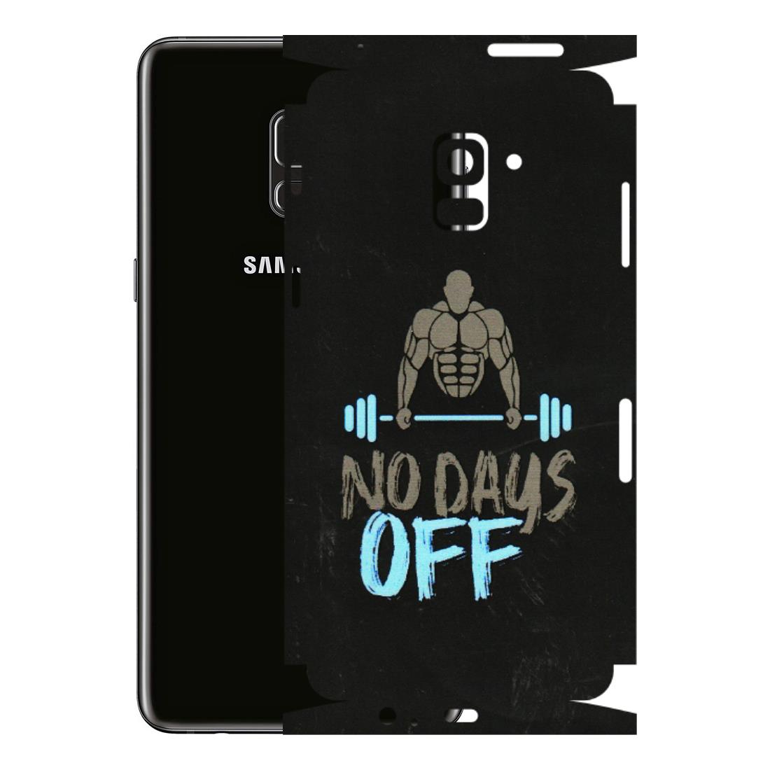 Samsung A/S Series Phone Skins (All Models) - Gym Lover - 3D Embossed Finish (L-127) Samsung Galaxy A8 Plus