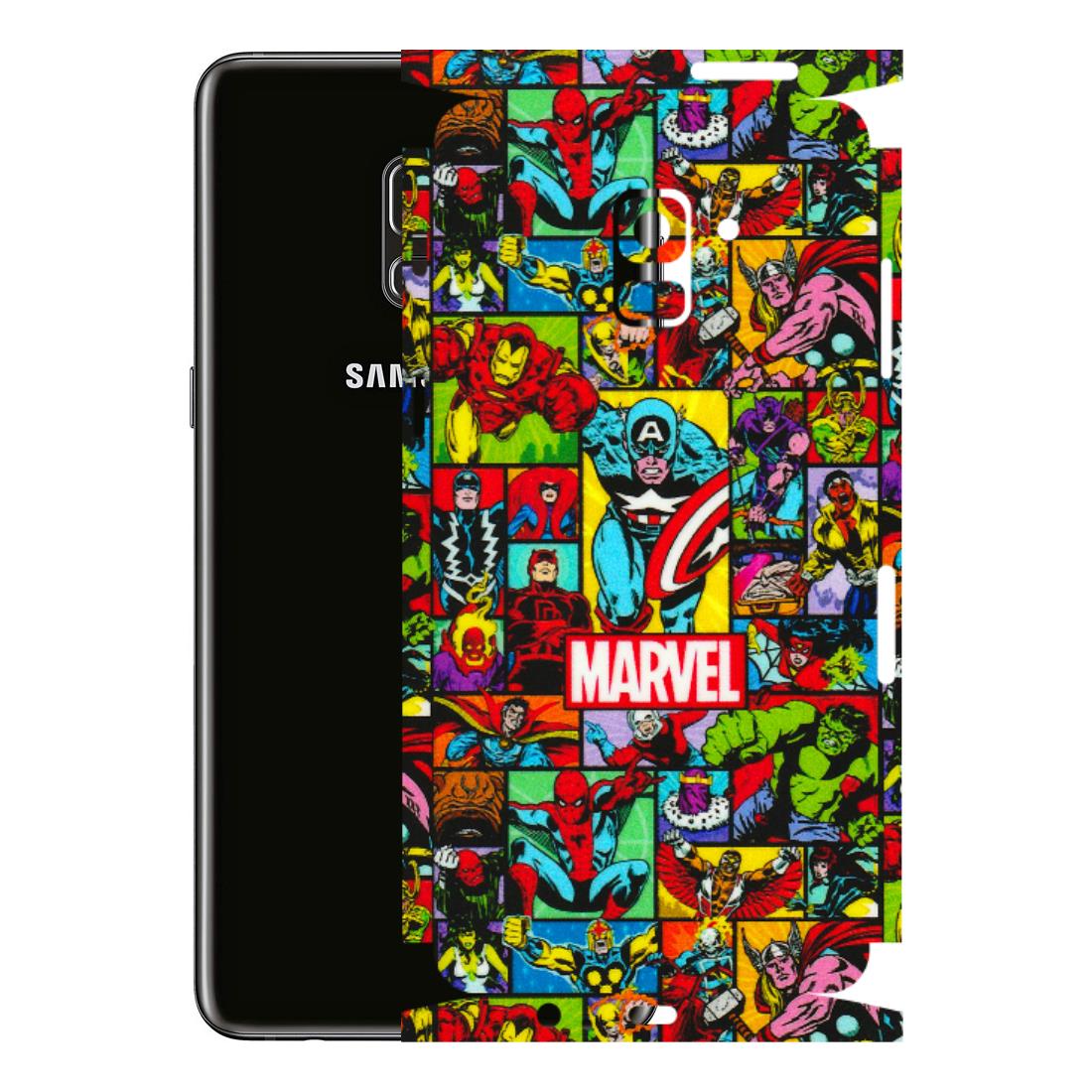 Samsung A/S Series Phone Skins (All Models) - MARVELOUS Comic Characters - 3D Embossed Finish (L-129) Samsung Galaxy A8 Plus