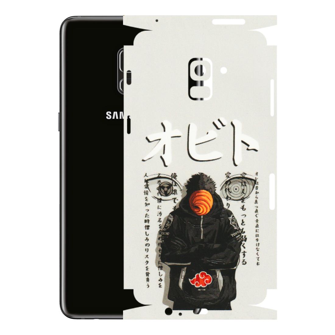 Samsung A/S Series Phone Skins (All Models) - Obito Anime Eye - 3D Embossed Finish (L-19) Samsung Galaxy A8 Plus