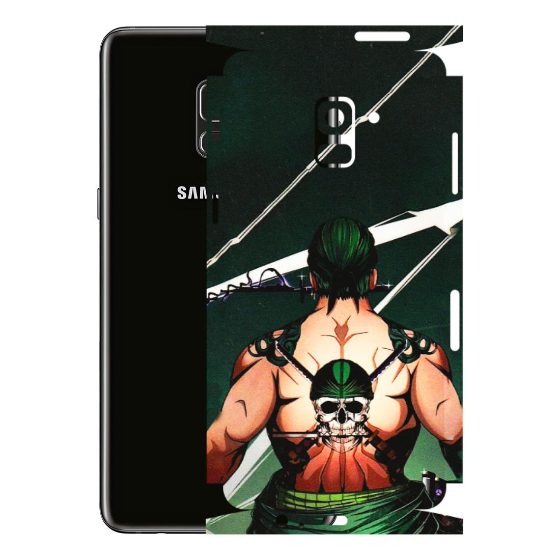Samsung A/S Series Phone Skins (All Models) - Zoro Anime - 3D Embossed Finish (L-23) Samsung Galaxy A8 Plus