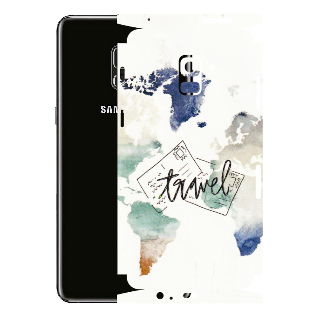 Samsung A/S Series Phone Skins (All Models) - Travel The World - 3D Embossed Finish (L-232) Samsung Galaxy A8 Plus