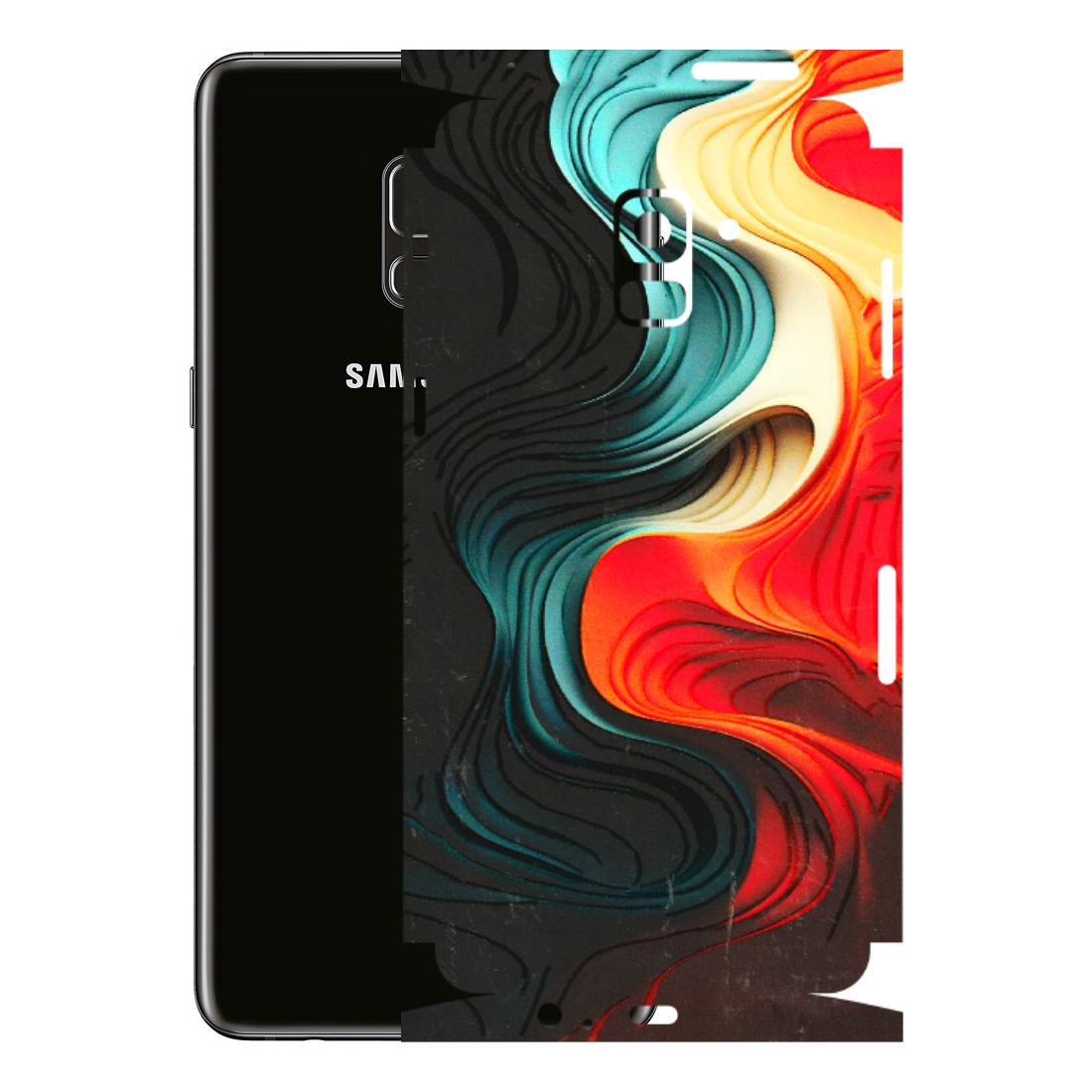 Samsung A/S Series Phone Skins (All Models) - The Silky Swirl - 3D Embossed Finish (L-240) Samsung Galaxy A8 Plus