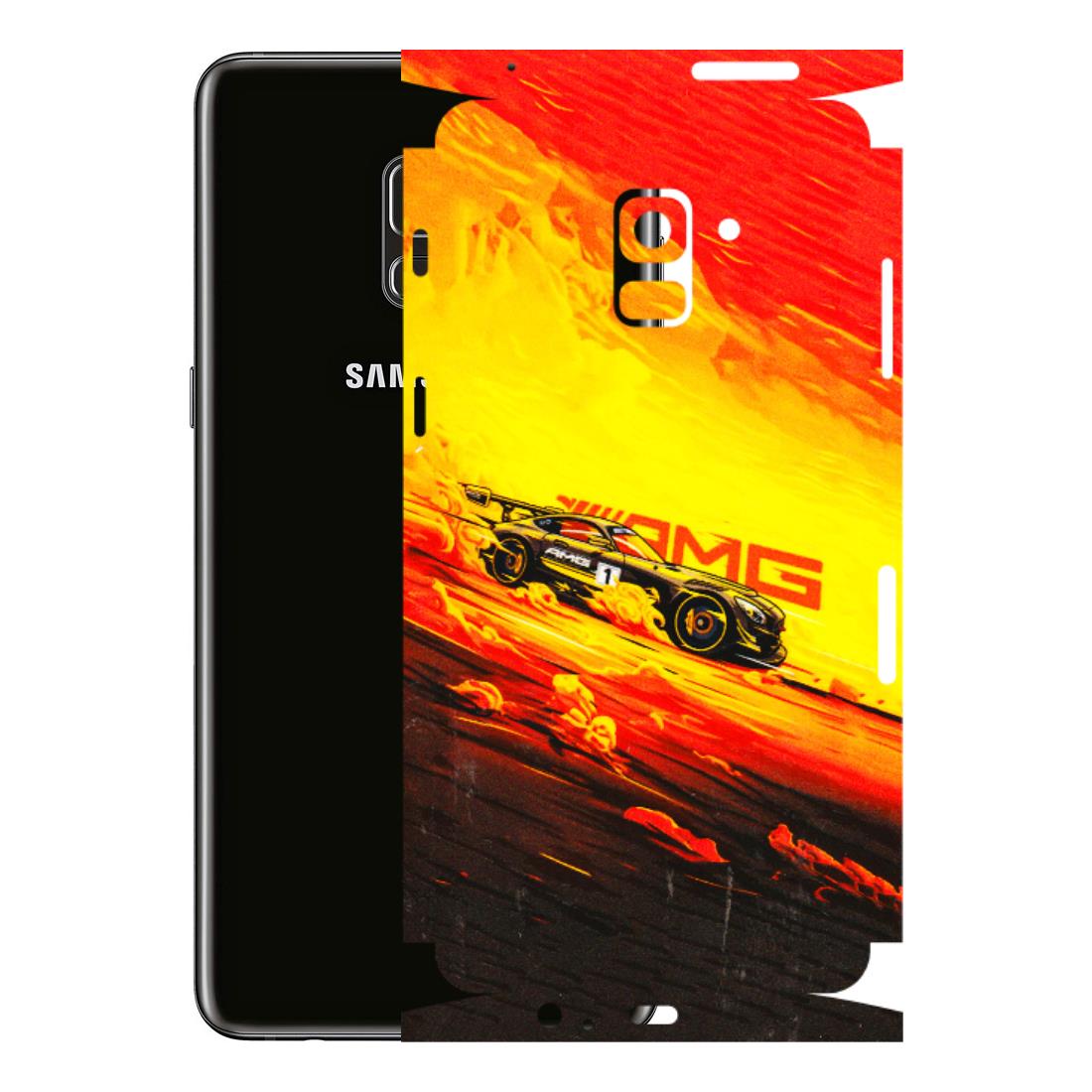 Samsung A/S Series Phone Skins (All Models) - AMG Car Speed Cover - 3D Embossed Finish (L-256) Samsung Galaxy A8 Plus