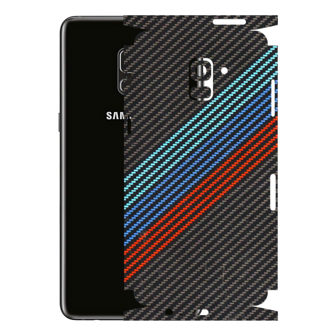Samsung A/S Series Phone Skins (All Models) - Carbon BM - 3D Embossed Finish (L-302) Samsung Galaxy A8 Plus