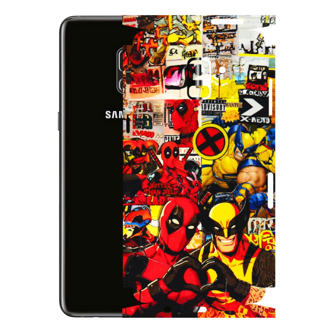 Samsung A/S Series Phone Skins (All Models) - Spidy Wolverine - 3D Embossed Finish (L-310) Samsung Galaxy A8 Plus