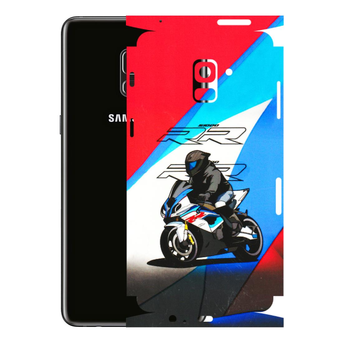 Samsung A/S Series Phone Skins (All Models) - Bikers Love - 3D Embossed Finish (L-58) Samsung Galaxy A8 Plus