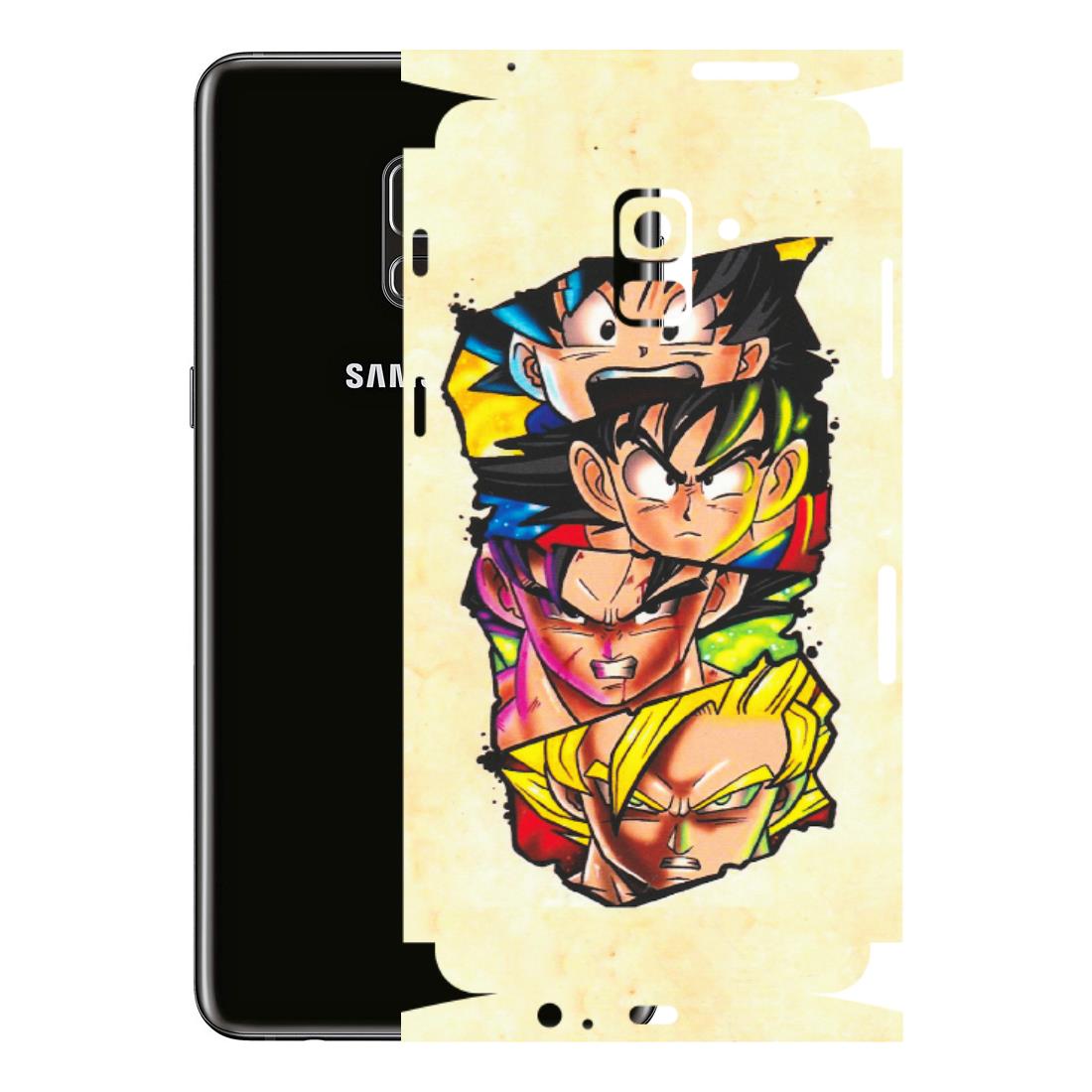 Samsung A/S Series Phone Skins (All Models) - Angry Multi Anime - Matte Finish (M-113) Samsung Galaxy A8 Plus