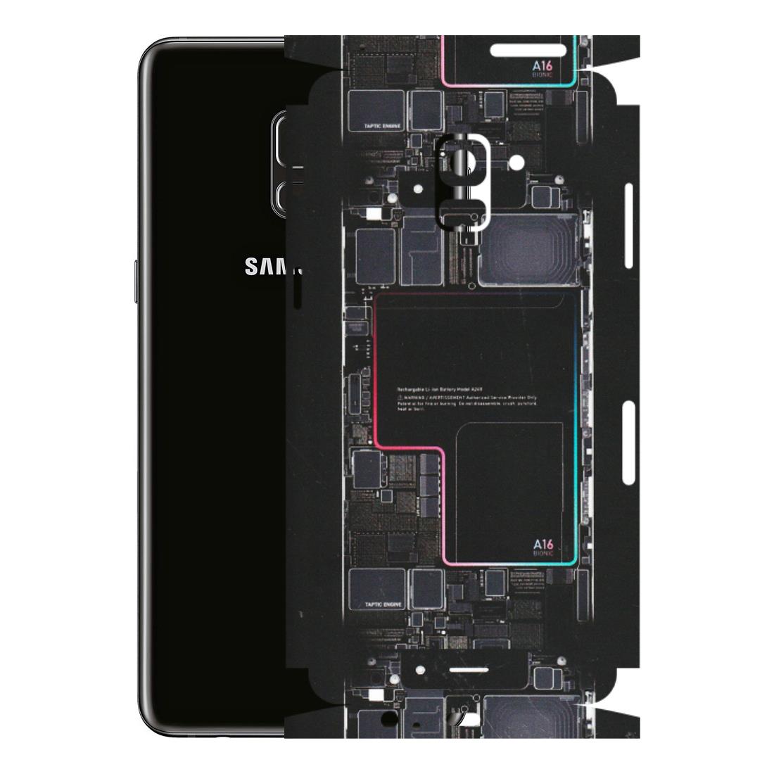 Samsung A/S Series Phone Skins (All Models) - Motherboard Circuit Layout - Matte Finish (M-117) Samsung Galaxy A8 Plus