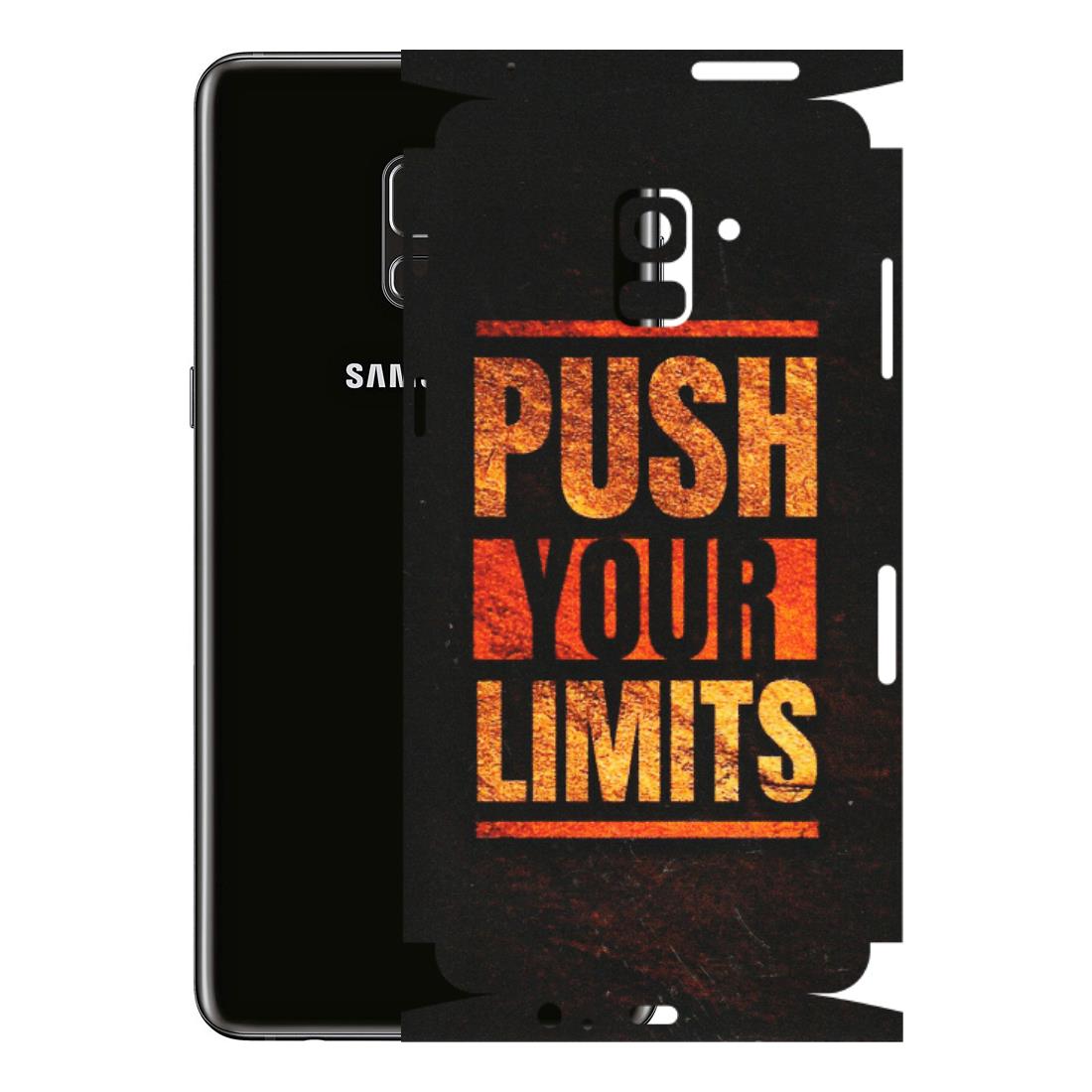 Samsung A/S Series Phone Skins (All Models) - Push Your Limits - Matte Finish (M-118) Samsung Galaxy A8 Plus
