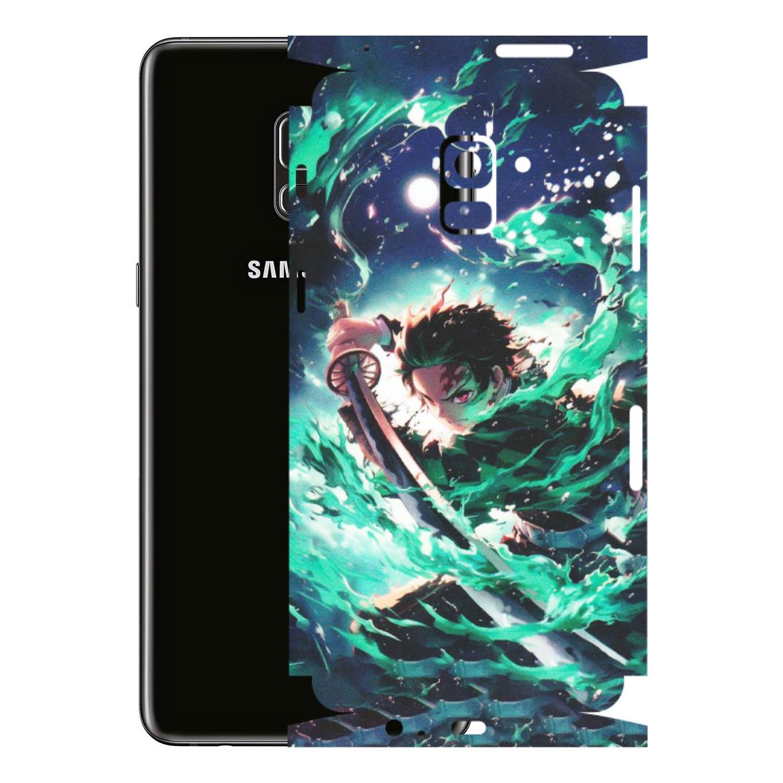 Samsung A/S Series Phone Skins (All Models) - Sword Fighter Anime - Matte Finish (M-29) Samsung Galaxy A8 Plus