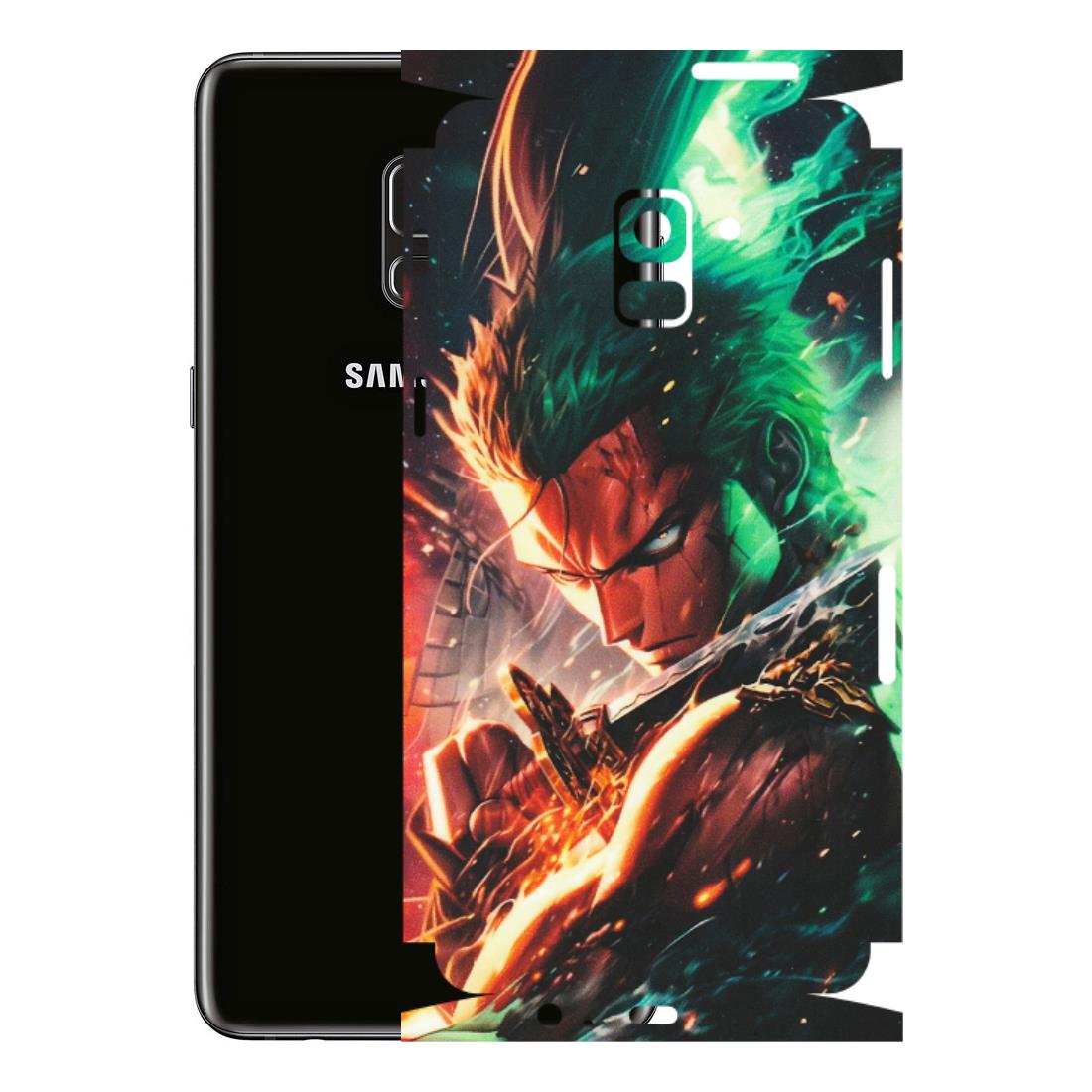 Samsung A/S Series Phone Skins (All Models) - Anime Gojo Sword - Matte Finish (M-32) Samsung Galaxy A8 Plus