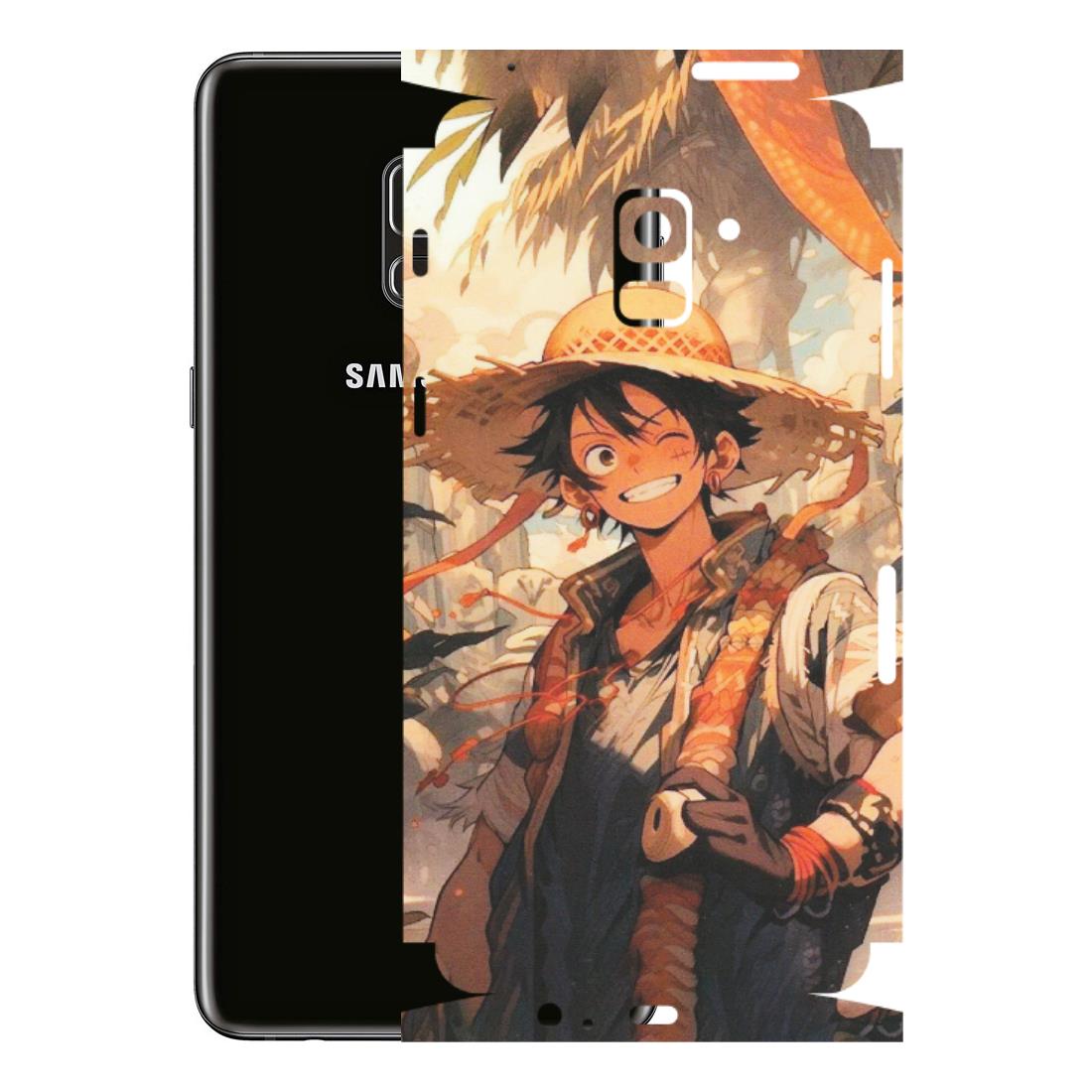 Samsung A/S Series Phone Skins (All Models) - Anime Character Smile - Matte Finish (M-33) Samsung Galaxy A8 Plus