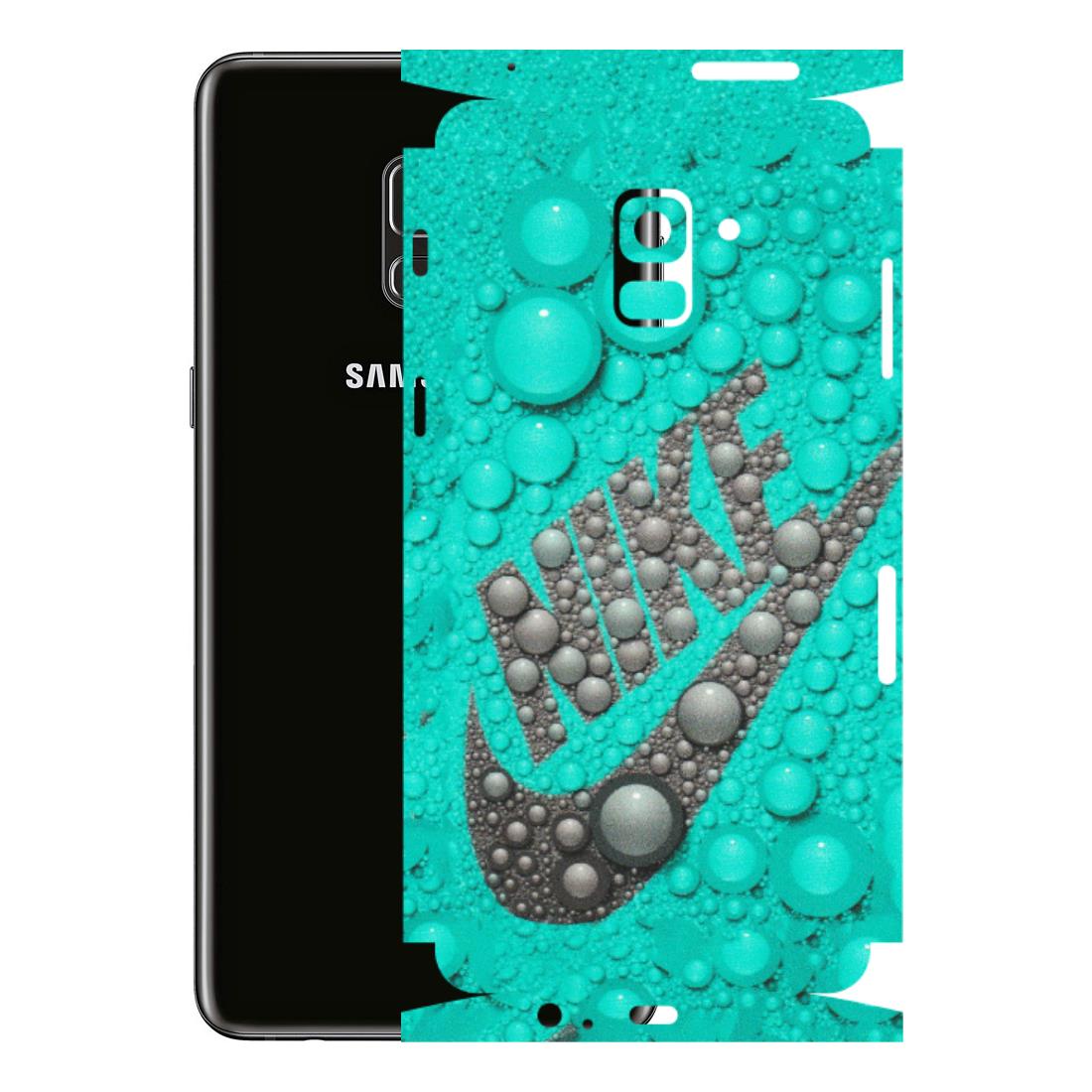 Samsung A/S Series Phone Skins (All Models) - Shoe Brand Bubbles - Matte Finish (M-42) Samsung Galaxy A8 Plus
