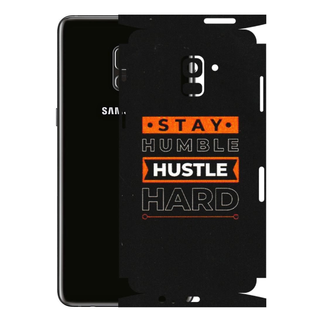 Samsung A/S Series Phone Skins (All Models) - Stay Humble Stay Hard - Matte Finish (M-48) Samsung Galaxy A8 Plus
