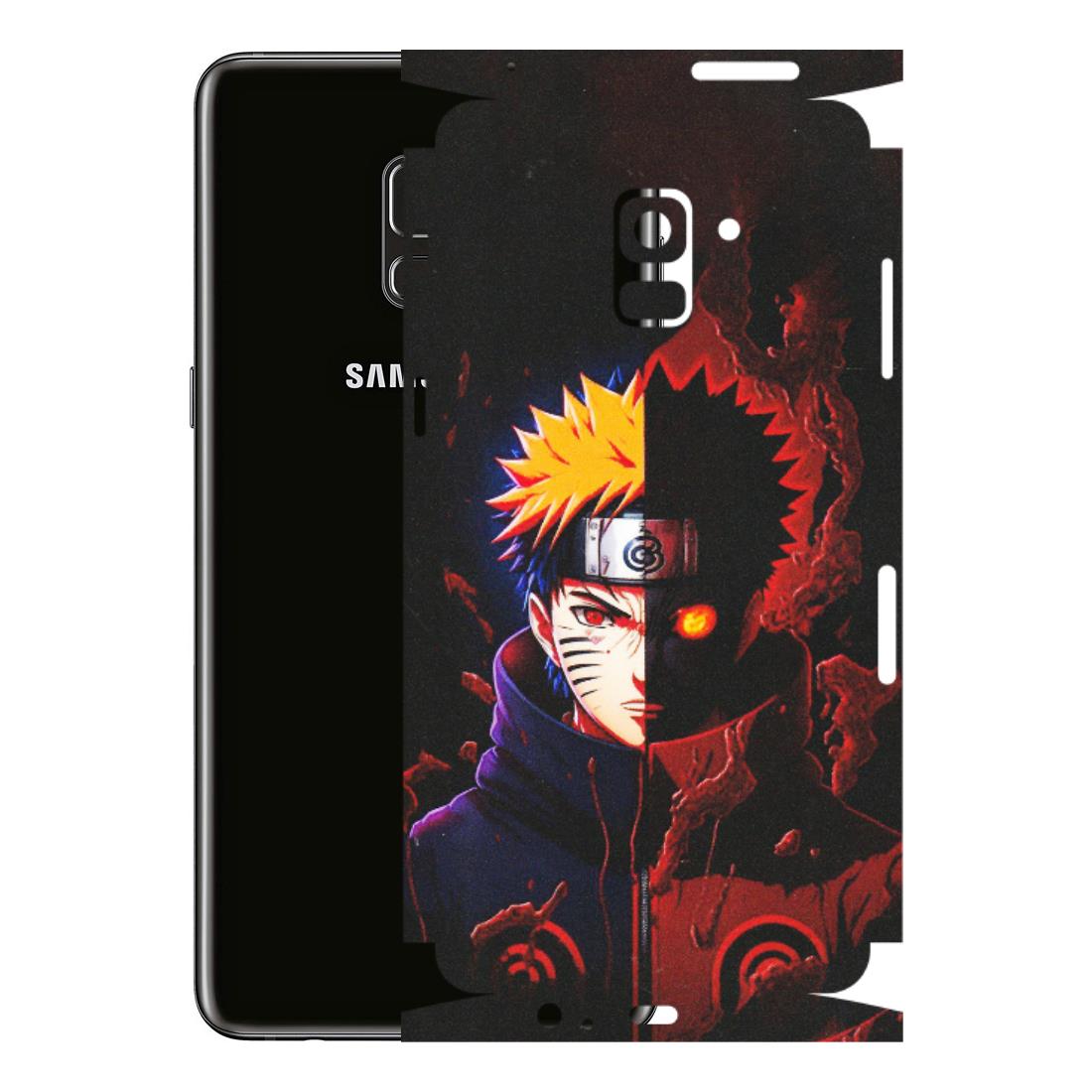 Samsung A/S Series Phone Skins (All Models) - Naruto X Evil - Matte Finish (M-70) Samsung Galaxy A8 Plus