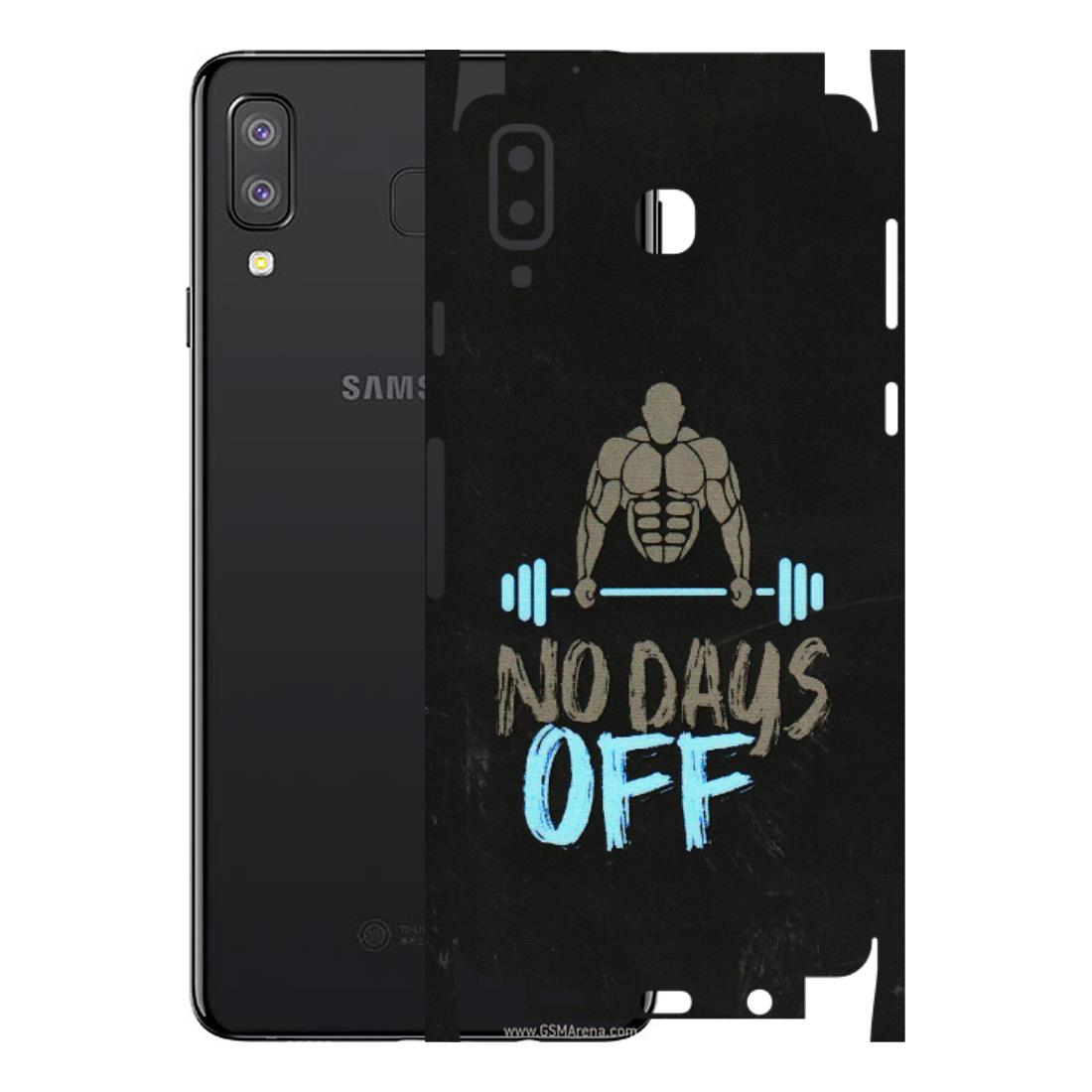 Samsung A/S Series Phone Skins (All Models) - Gym Lover - 3D Embossed Finish (L-127) Samsung Galaxy A8 Star