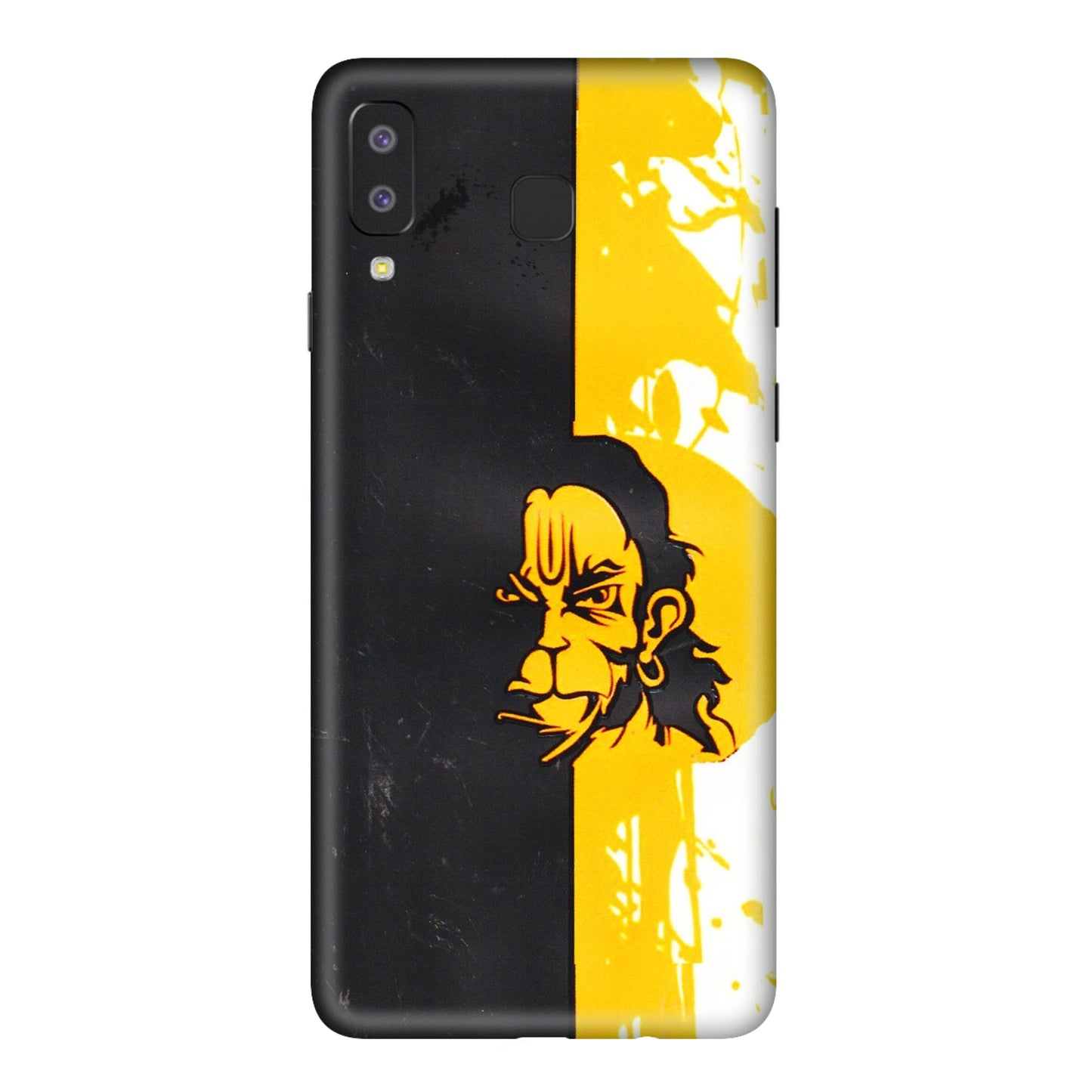 Samsung A/S Series Phone Skins (All Models) - Bajrangbali - 3D Embossed Finish (L-151) Samsung Galaxy A8 Star