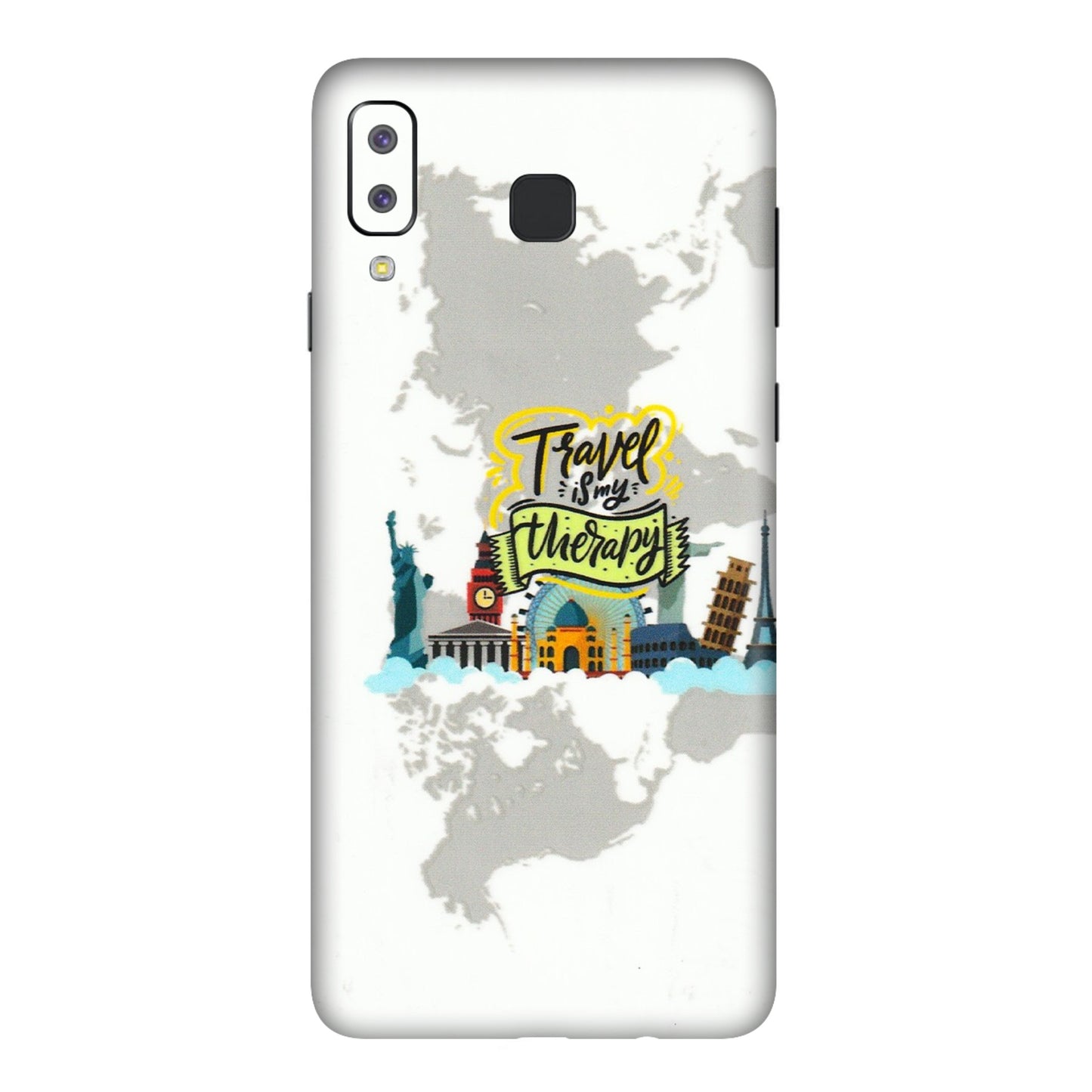 Samsung A/S Series Phone Skins (All Models) - Travel Therapy - 3D Embossed Finish (L-199) Samsung Galaxy A8 Star