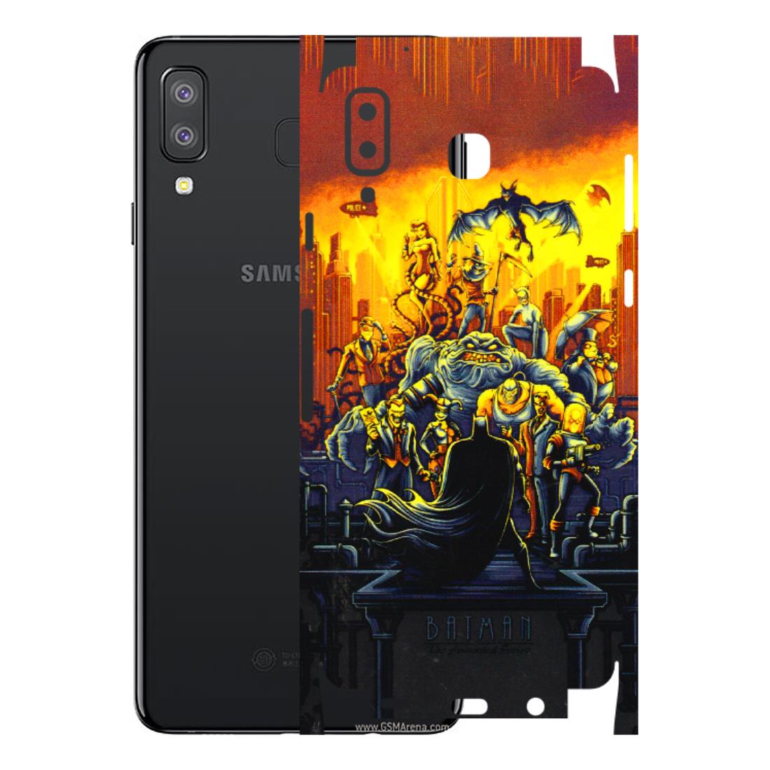 Samsung A/S Series Phone Skins (All Models) - Games Doodles - 3D Embossed Finish (L-24) Samsung Galaxy A8 Star