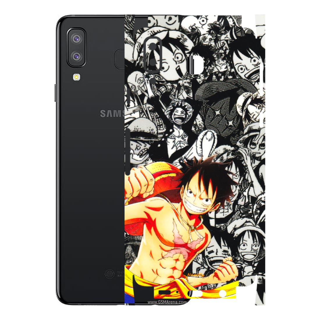 Samsung A/S Series Phone Skins (All Models) - Anime Comics Games Doodles - 3D Embossed Finish (L-27) Samsung Galaxy A8 Star