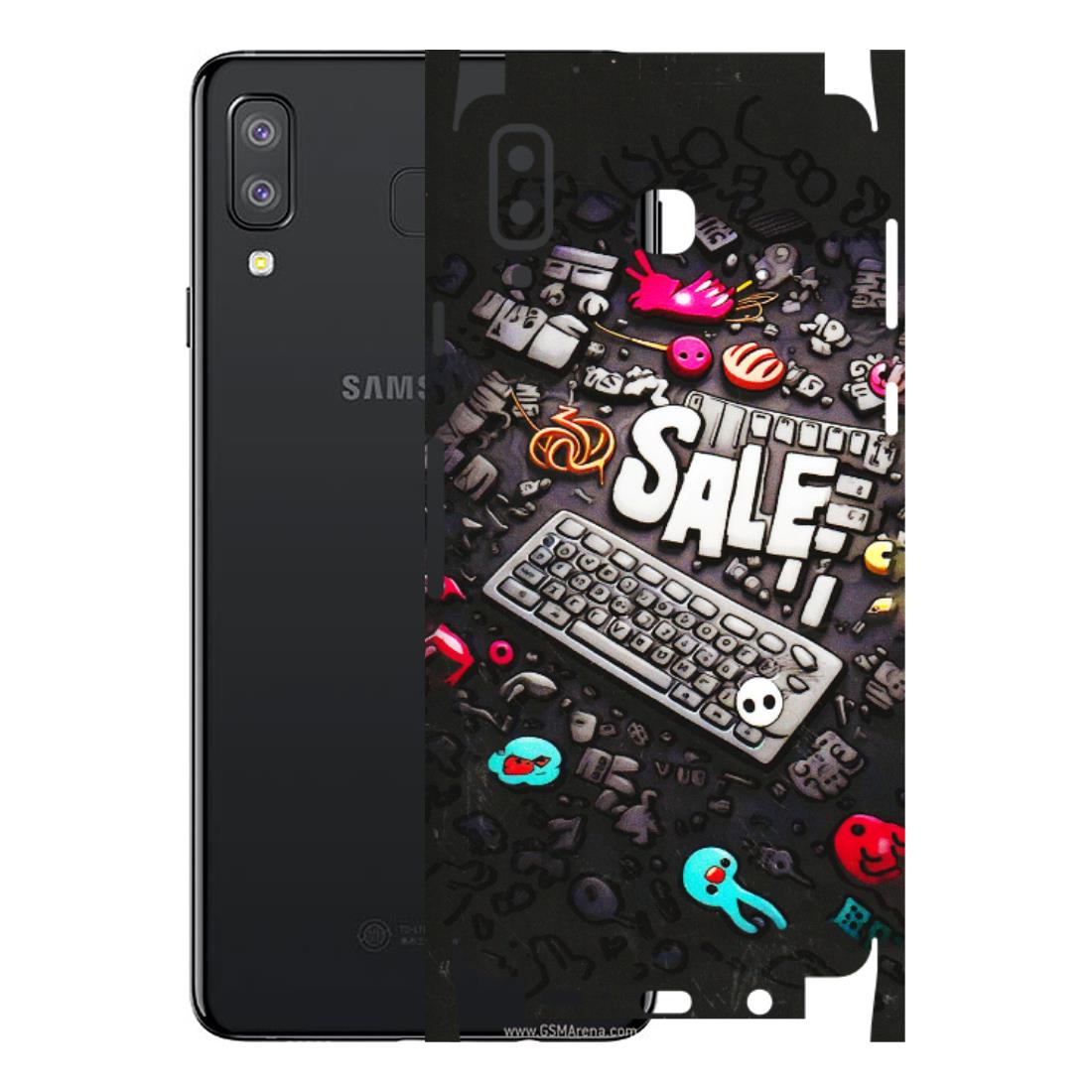 Samsung A/S Series Phone Skins (All Models) - Gadgets Sale - 3D Embossed Finish (L-50) Samsung Galaxy A8 Star