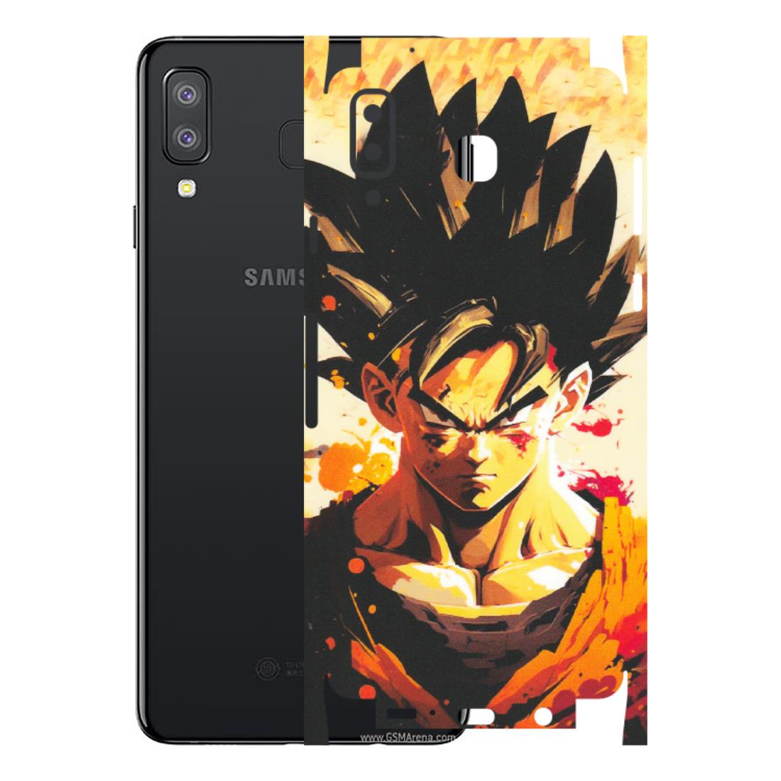 Samsung A/S Series Phone Skins (All Models) - Angry Goku - Matte Finish (M-12) Samsung Galaxy A8 Star