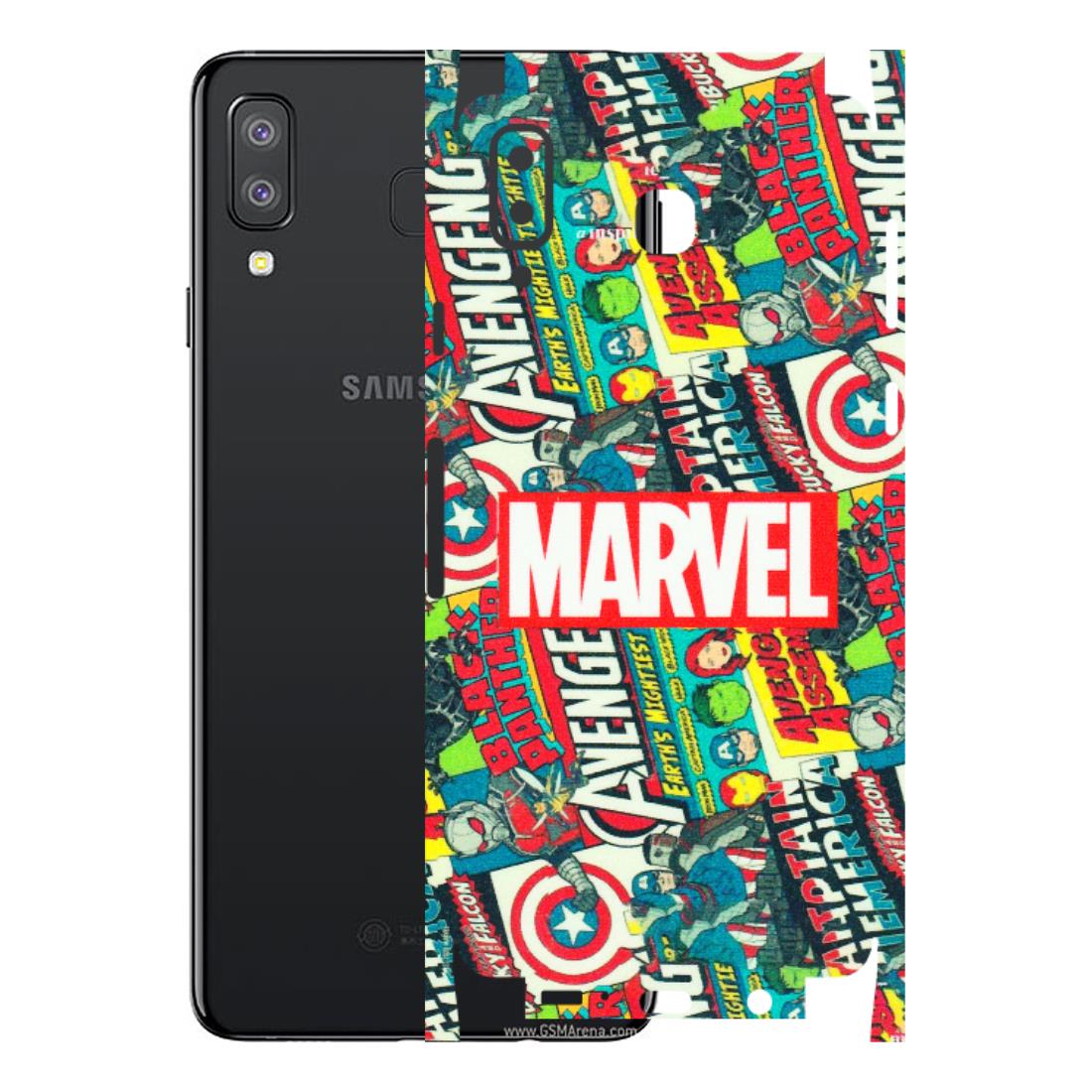 Samsung A/S Series Phone Skins (All Models) - Marvel Comic Lover - Matte Finish (M-30) Samsung Galaxy A8 Star