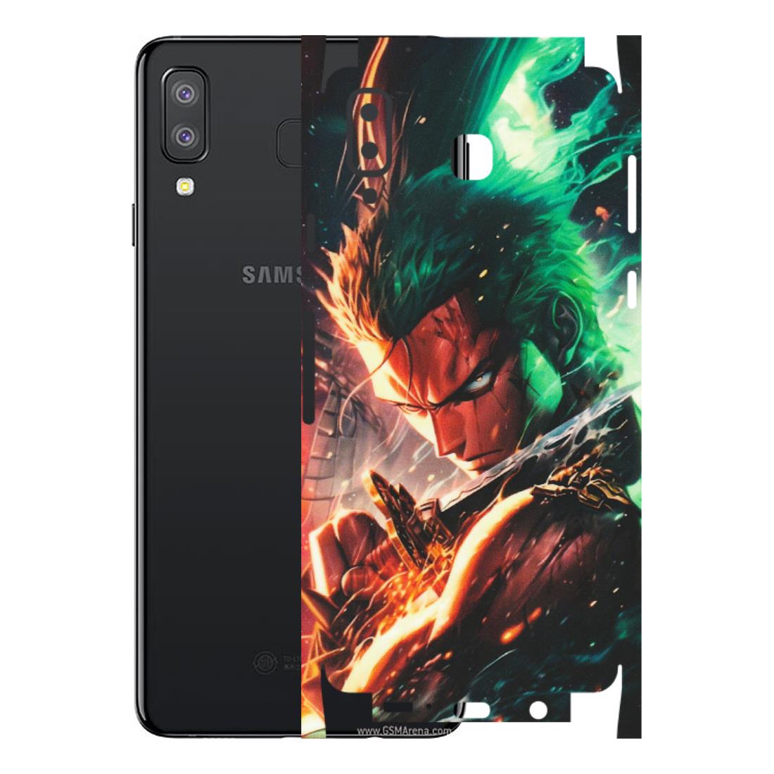 Samsung A/S Series Phone Skins (All Models) - Anime Gojo Sword - Matte Finish (M-32) Samsung Galaxy A8 Star
