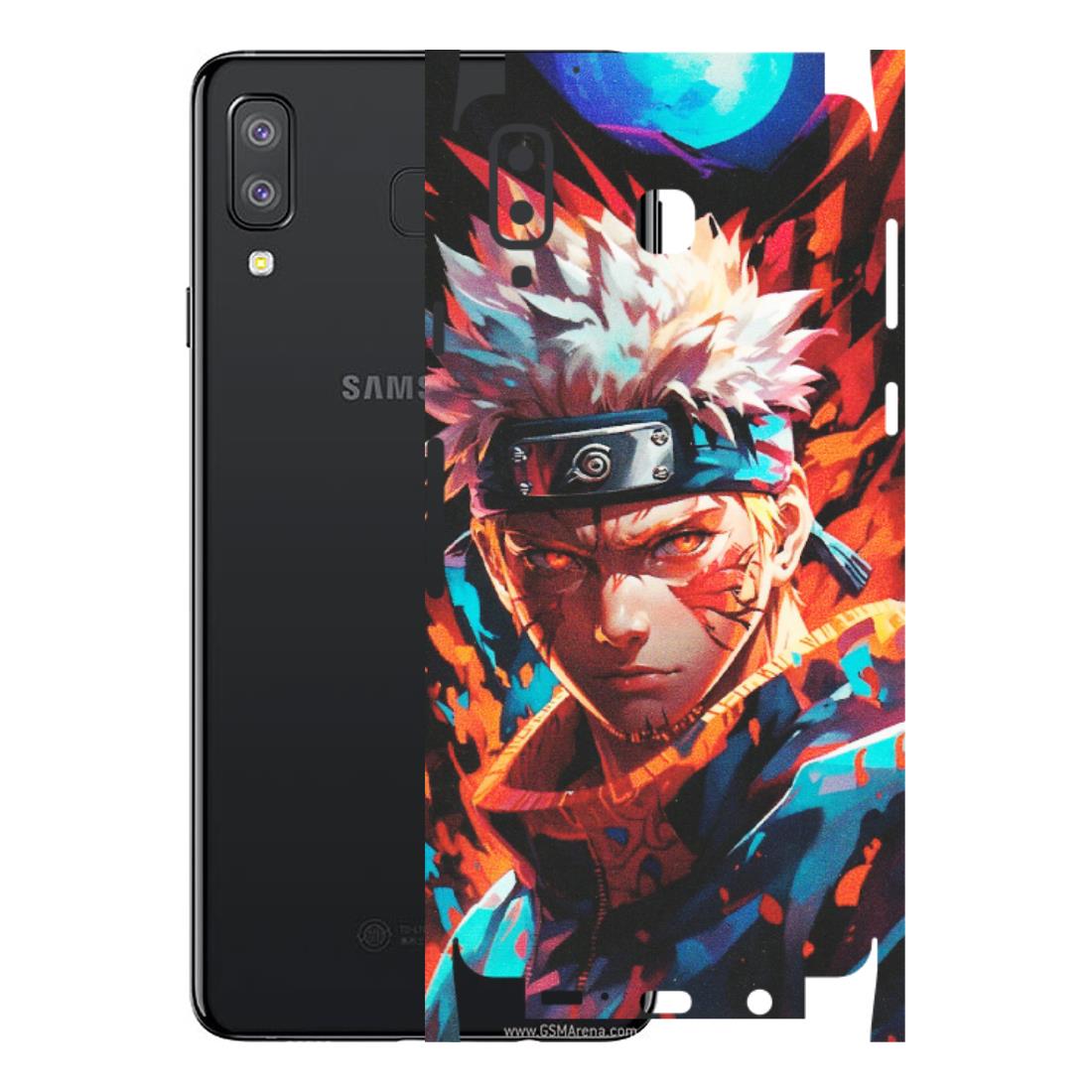 Samsung A/S Series Phone Skins (All Models) - Anime Ferocious Character - Matte Finish (M-44) Samsung Galaxy A8 Star