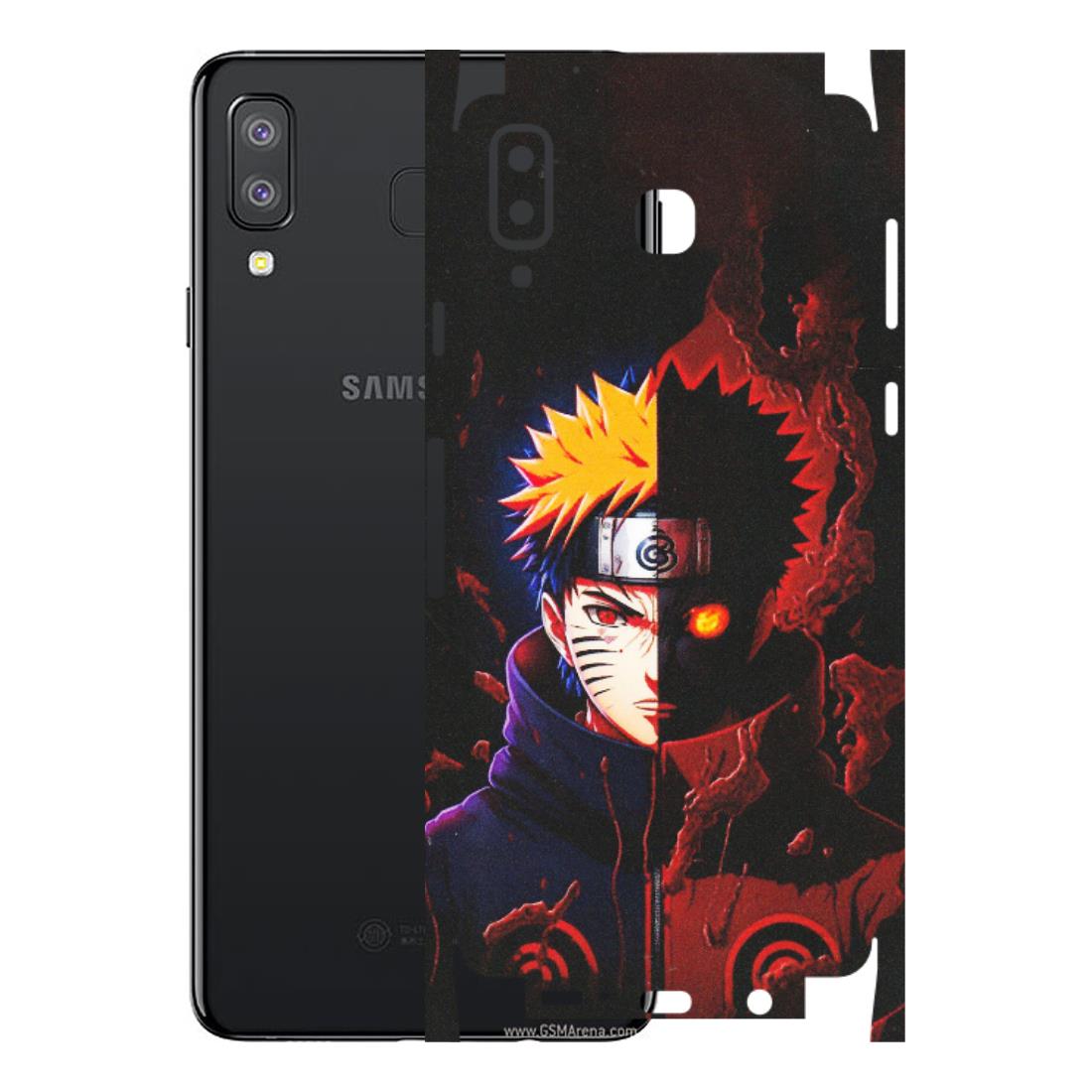 Samsung A/S Series Phone Skins (All Models) - Naruto X Evil - Matte Finish (M-70) Samsung Galaxy A8 Star