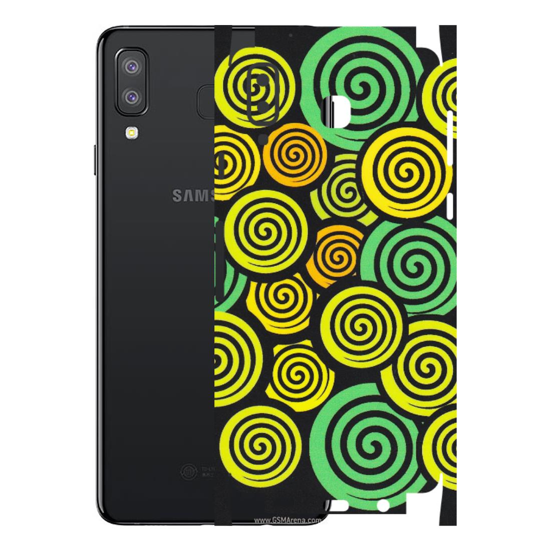 Samsung A/S Series Phone Skins (All Models) - Crazy Spiral - Matte Finish (M-91) Samsung Galaxy A8 Star
